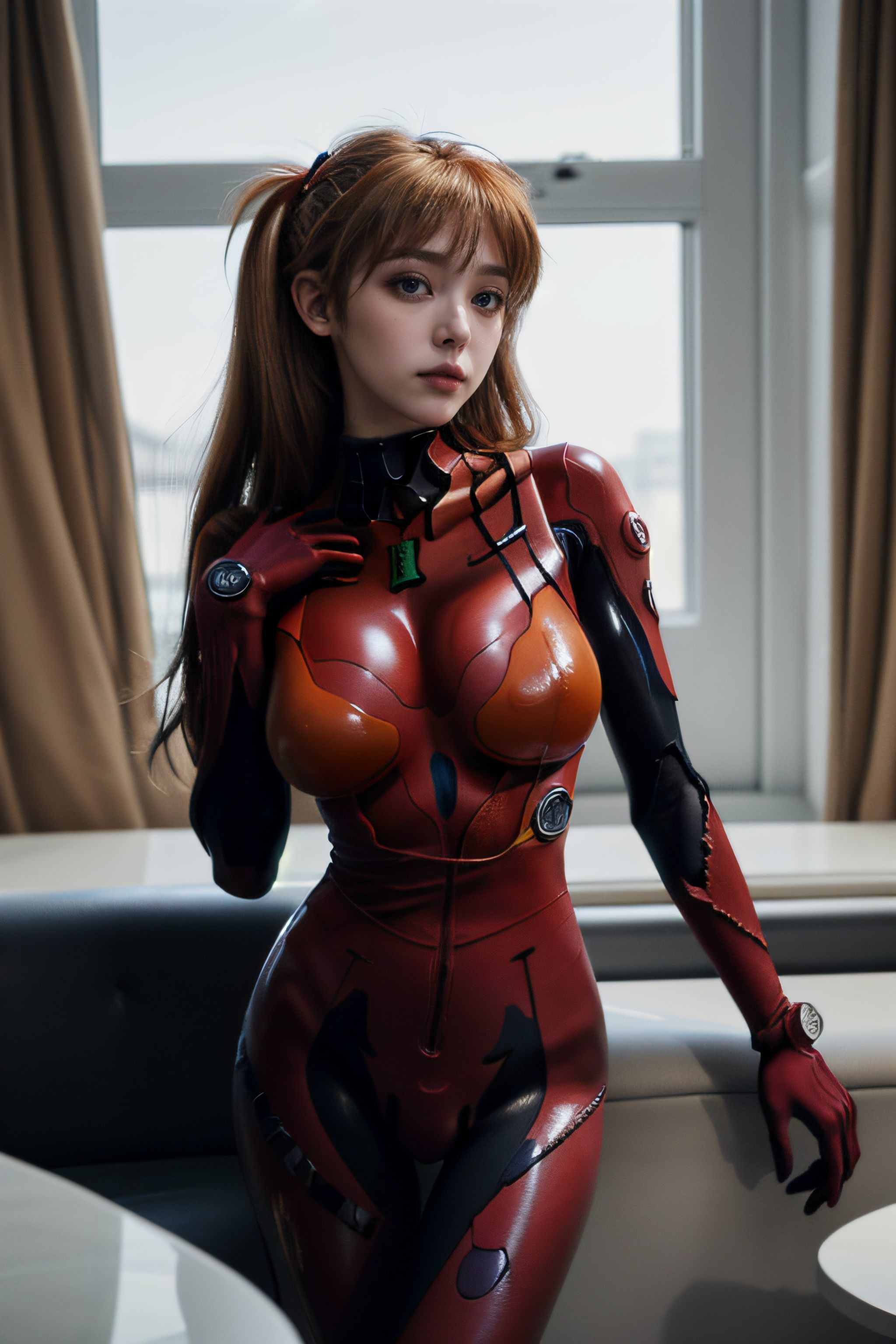 AI Generation: AI Beauty Asuka