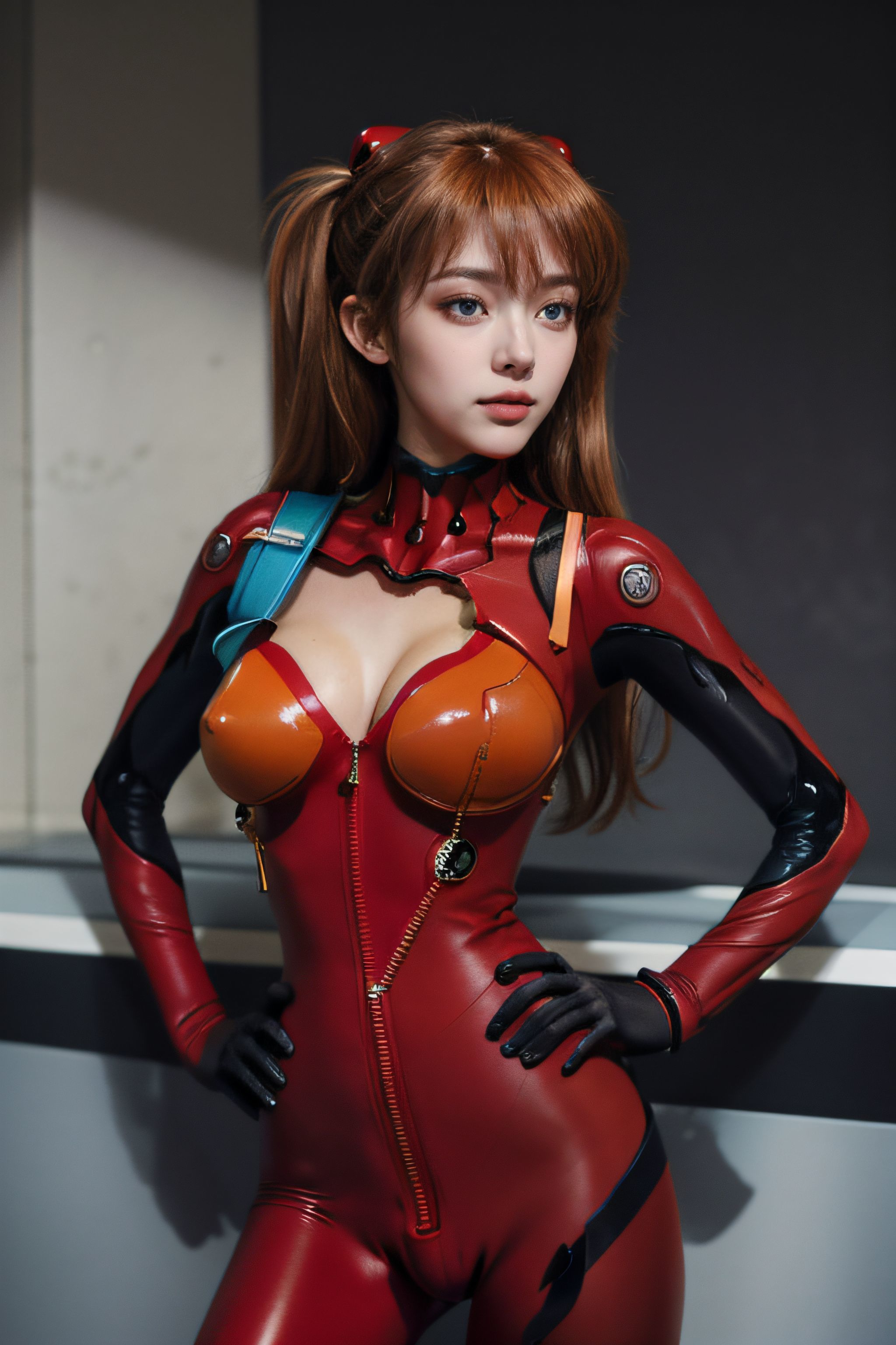 AI Generation: AI Beauty Asuka