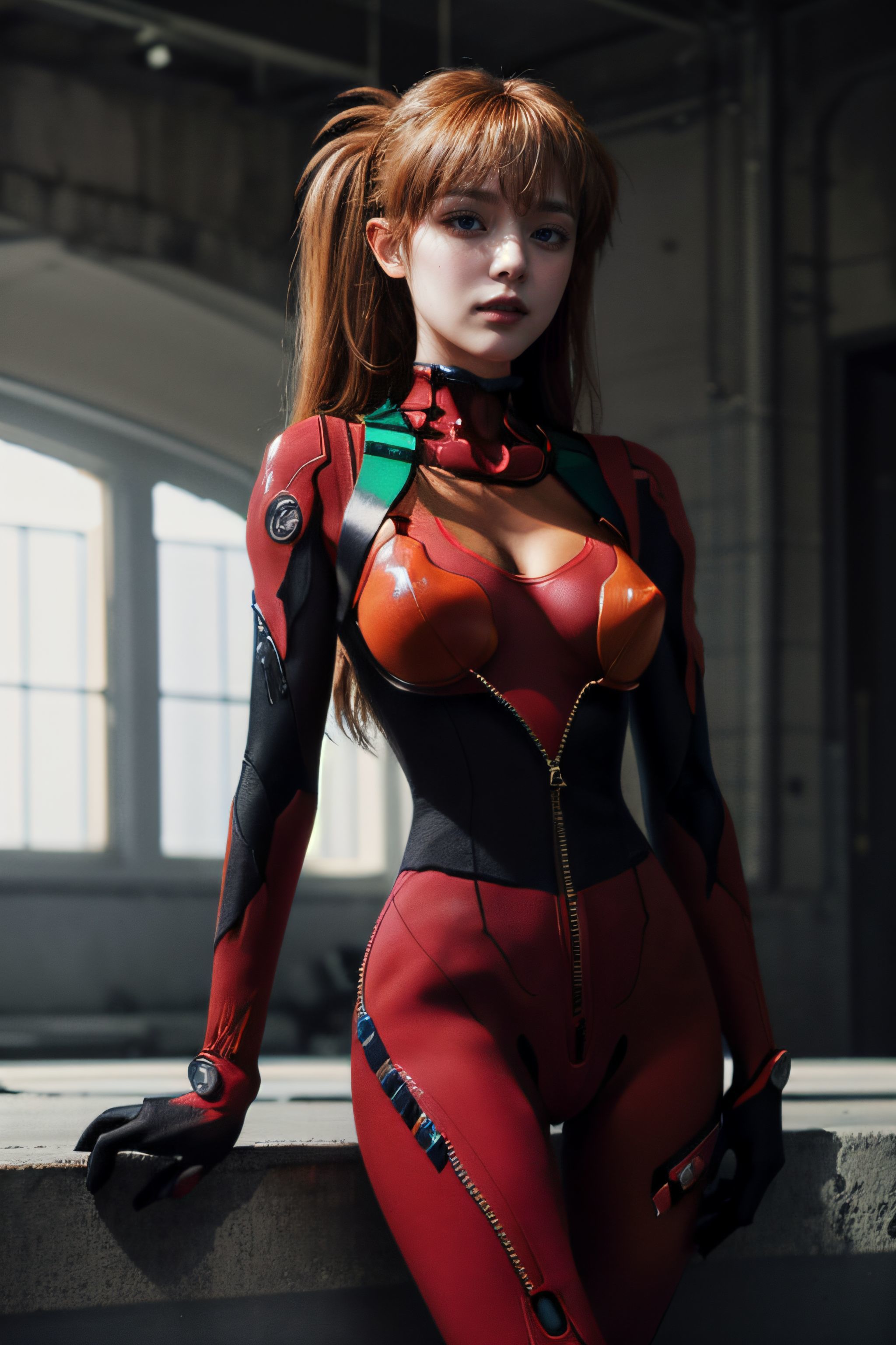 AI Generation: AI Beauty Asuka