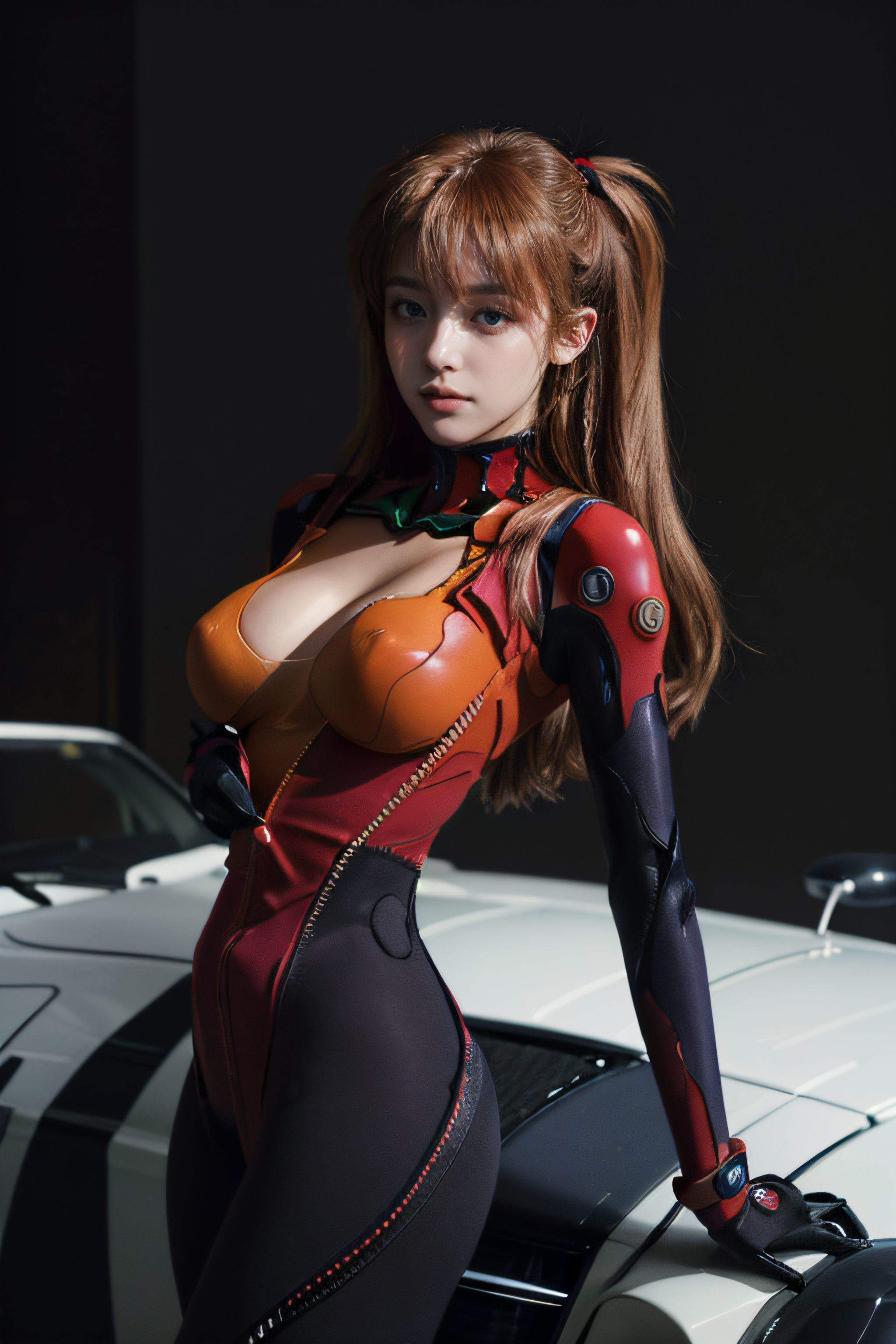 AI Generation: AI Beauty Asuka