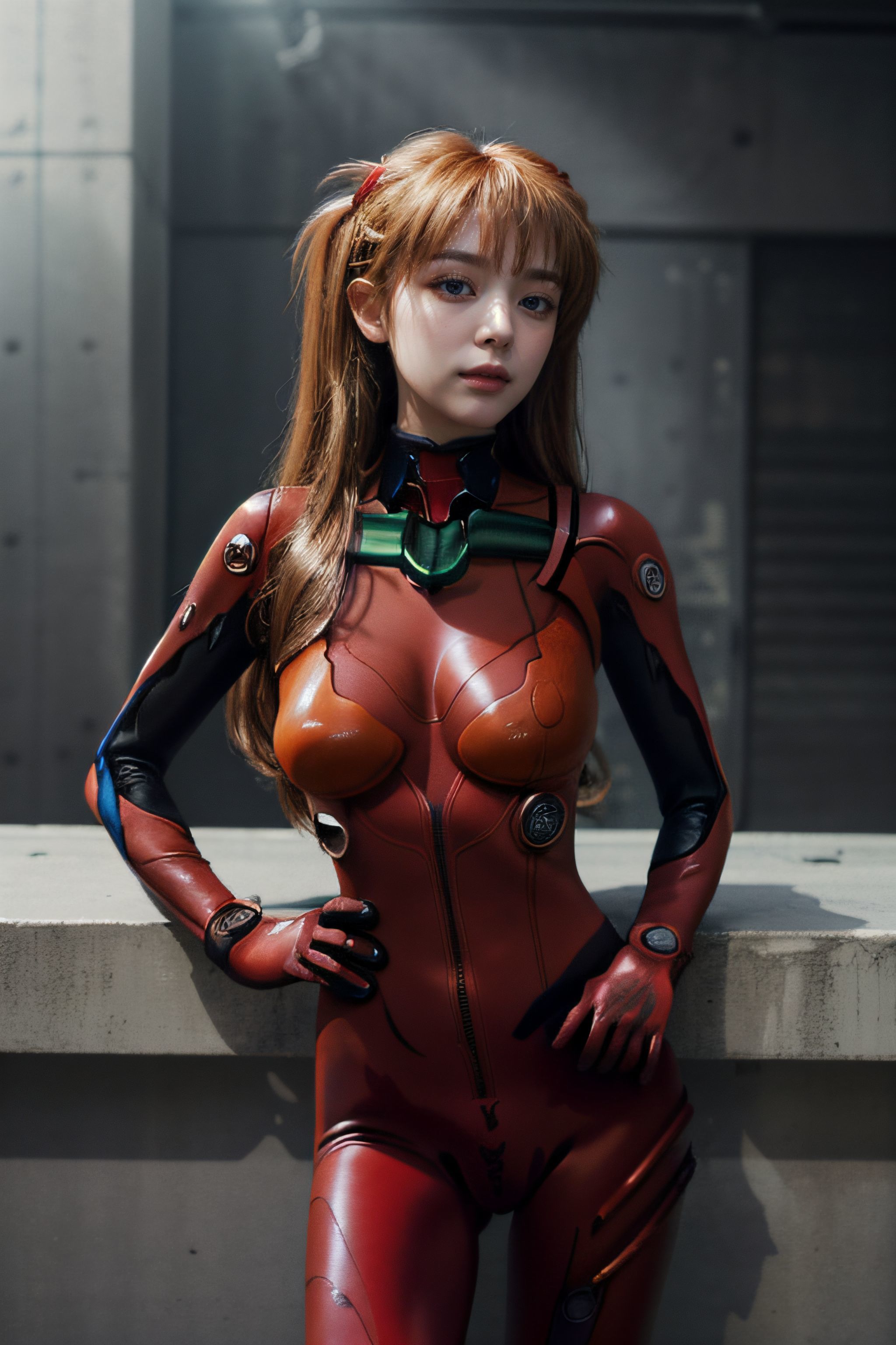 AI Generation: AI Beauty Asuka