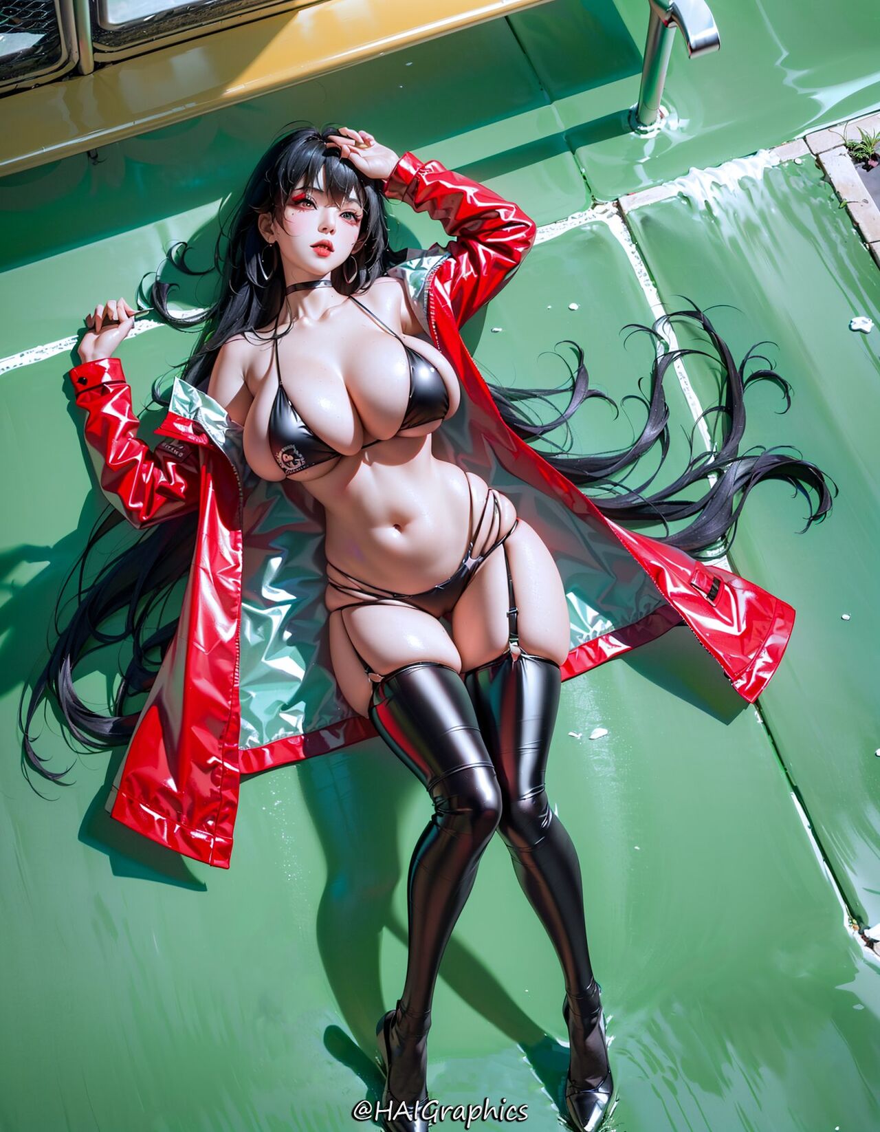 Shiny latex girls by Haigraphics - updated August 24, 2023 9