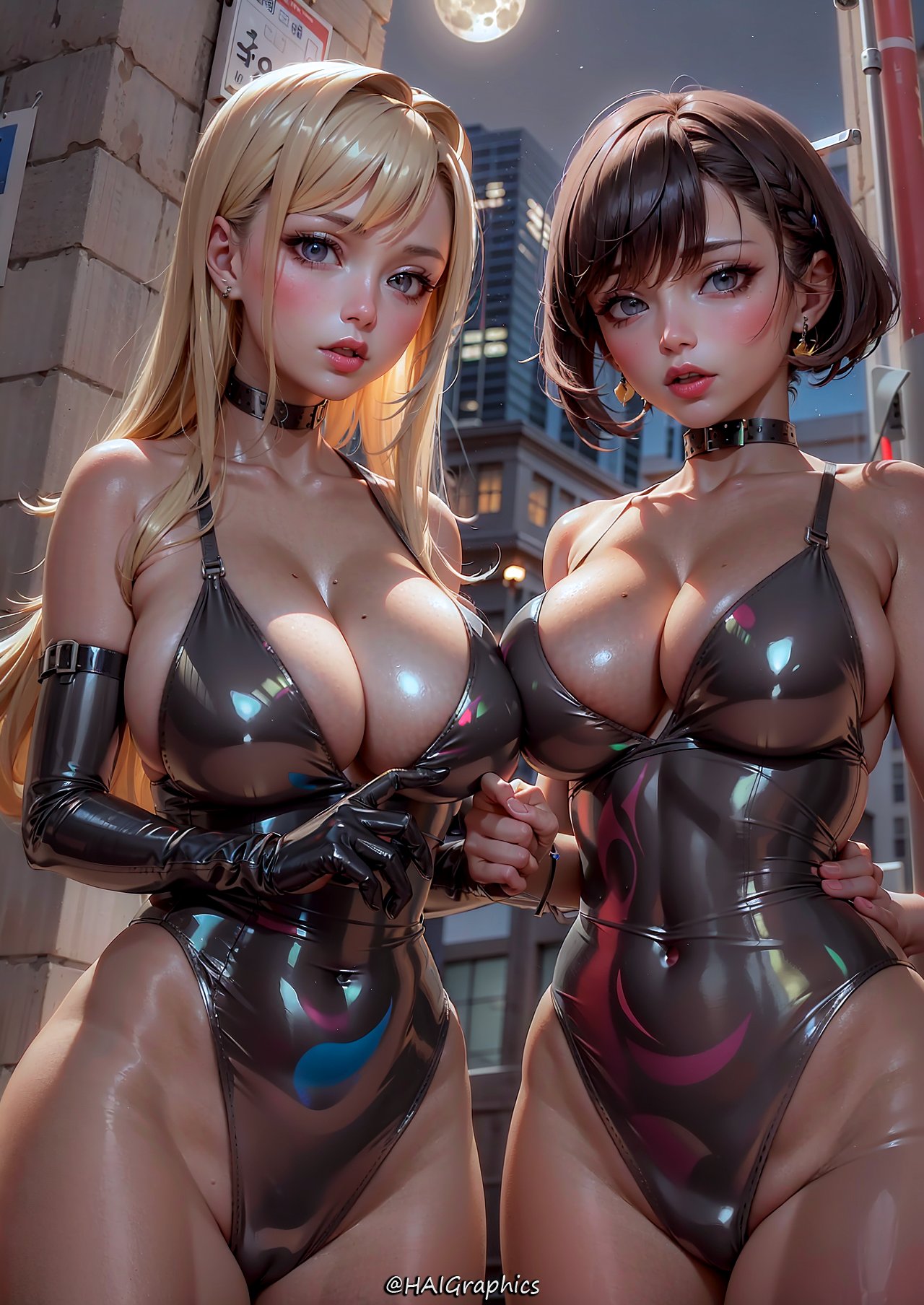 Shiny latex girls by Haigraphics - updated August 24, 2023 13