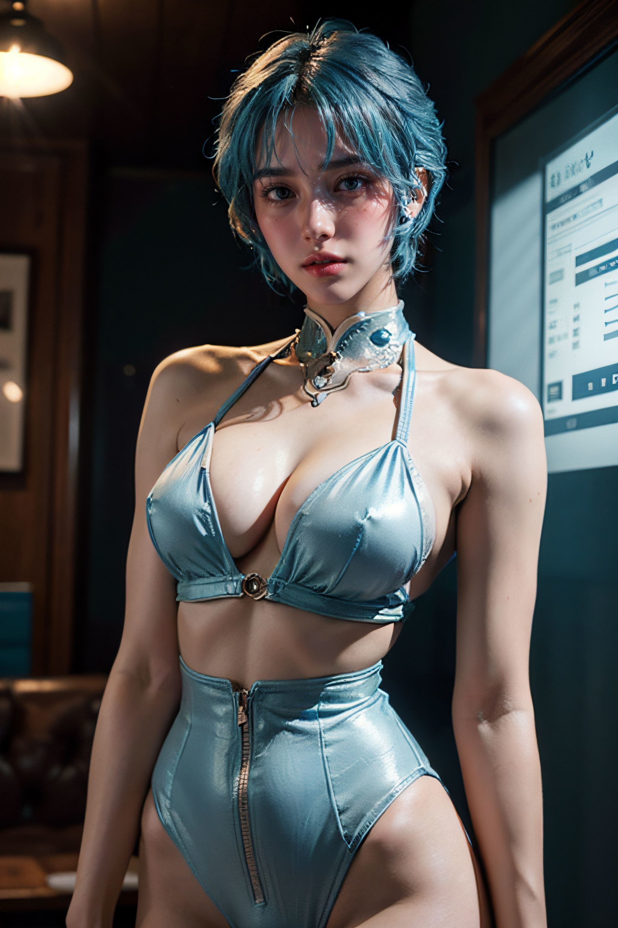AI Generation: AI Beauty Ayanami Zero