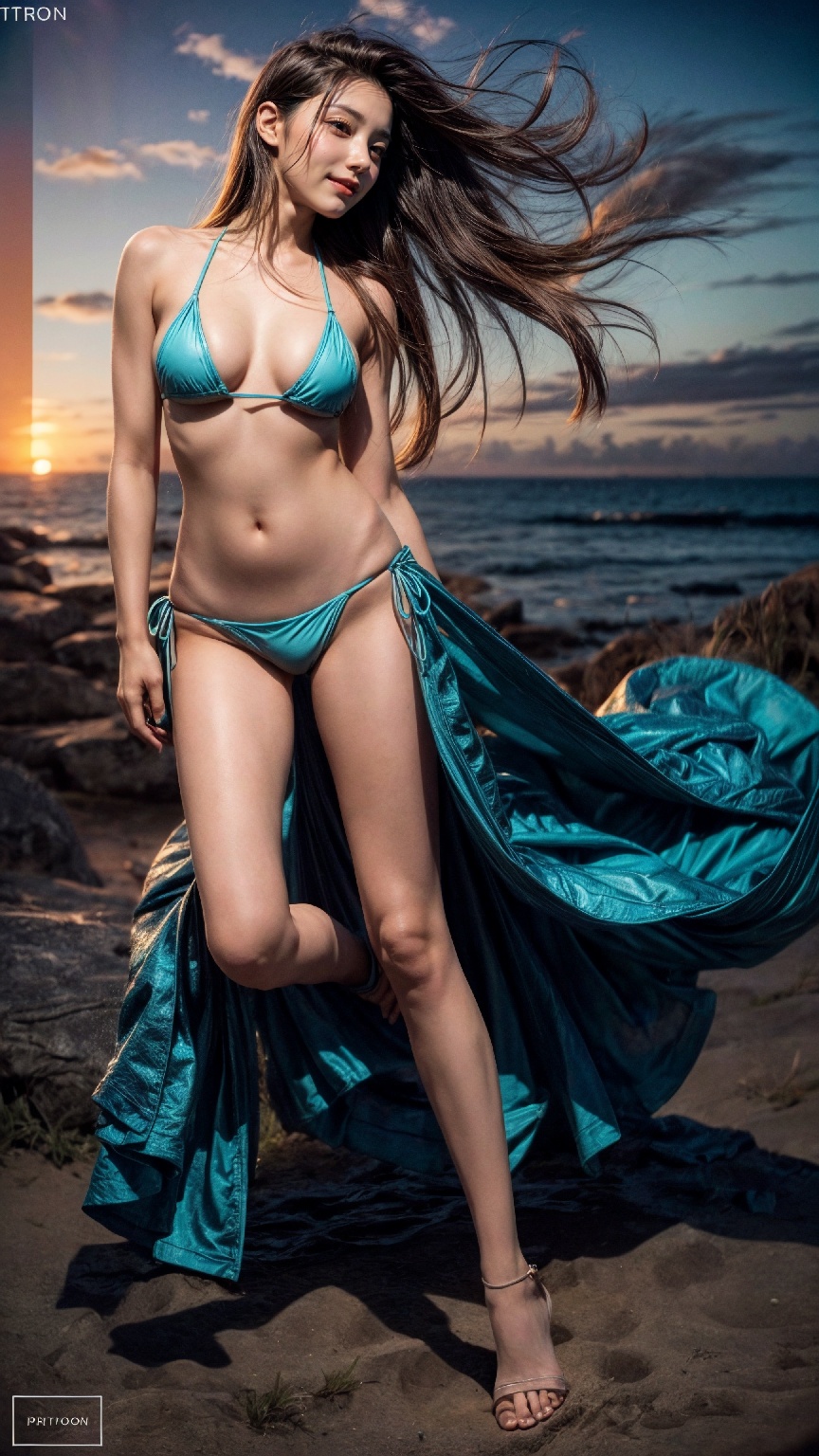 sunset bikini