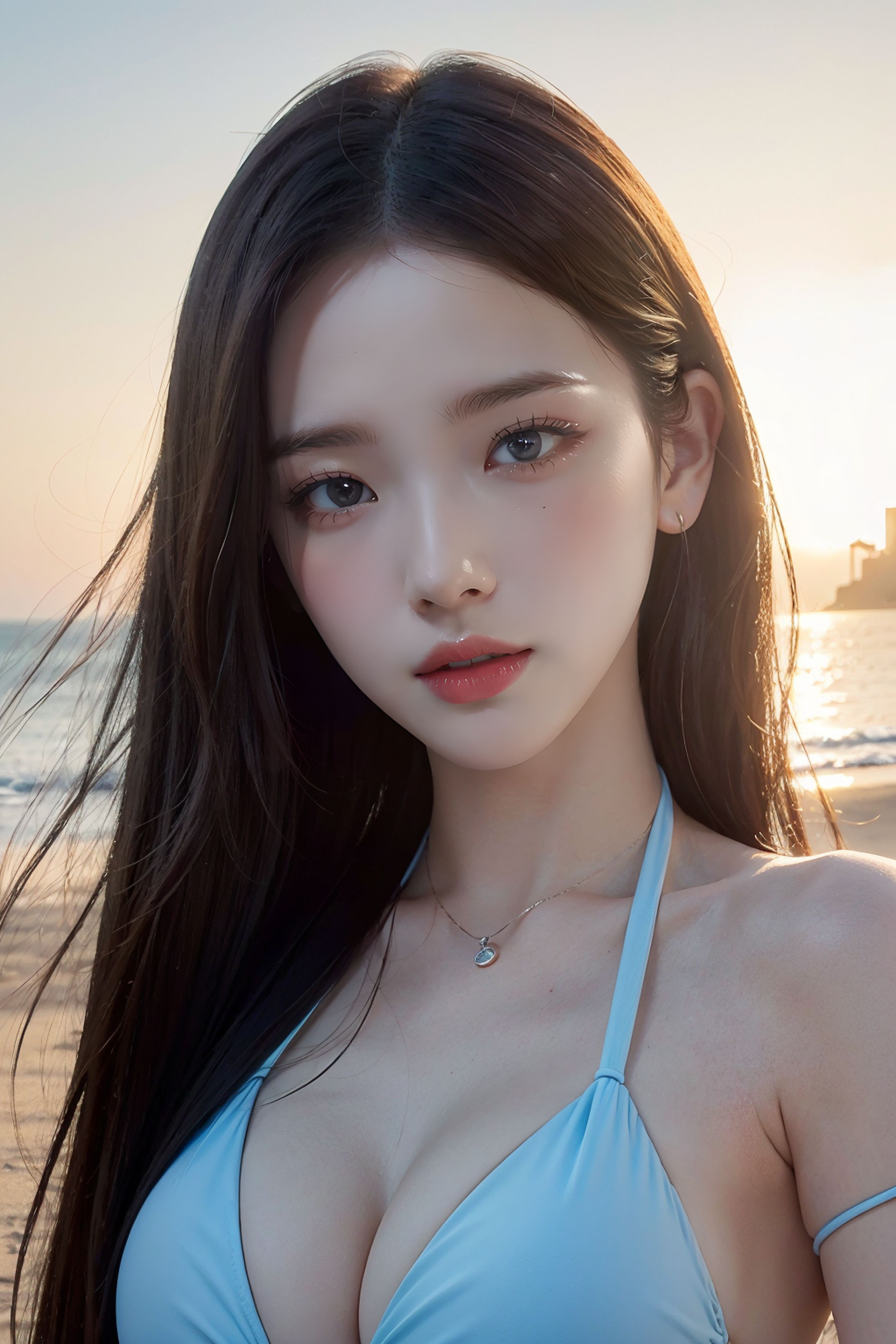 Blue Bikini