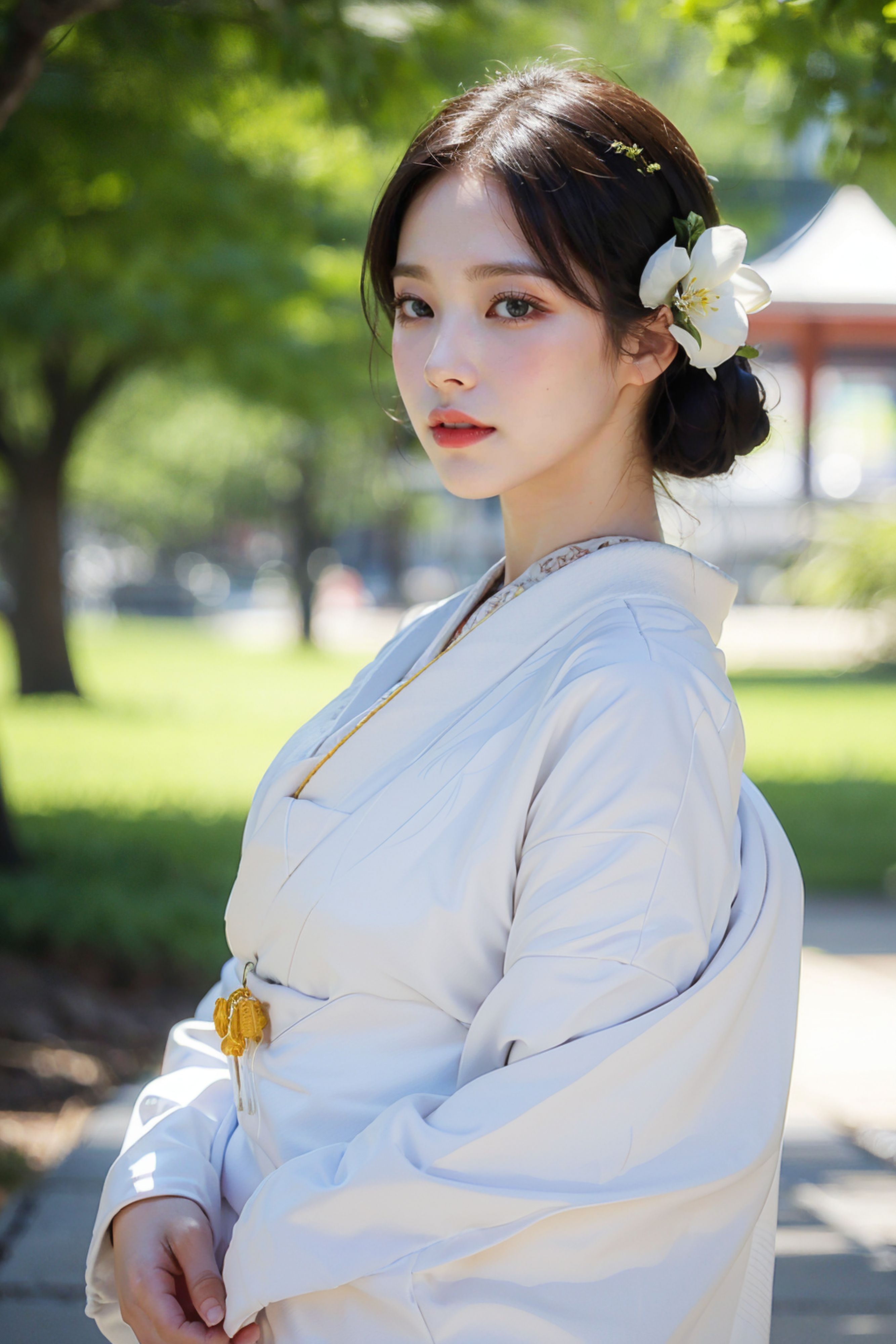 White Kimono