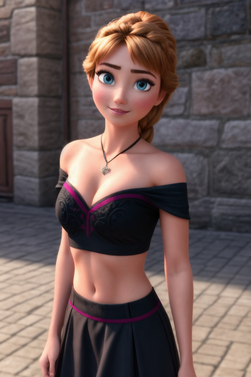 Aaliyah Illustration AI-211 ❤Frozen-Elsa❤