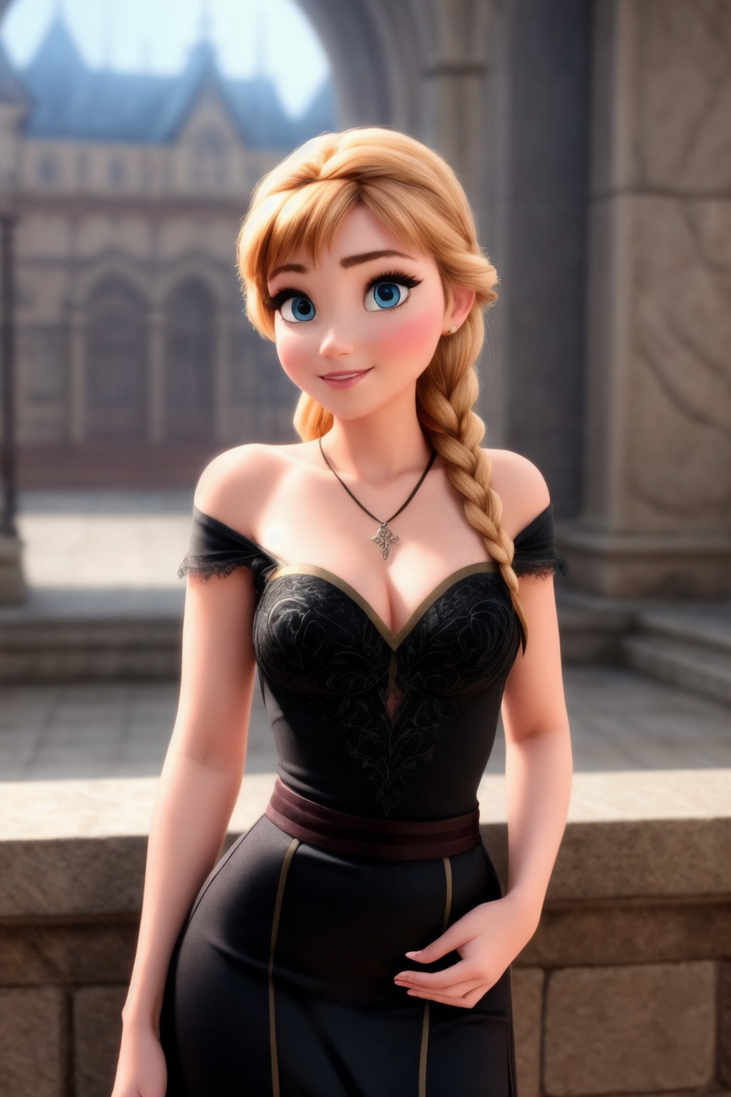 Aaliyah Illustration AI-211 ❤Frozen-Elsa❤