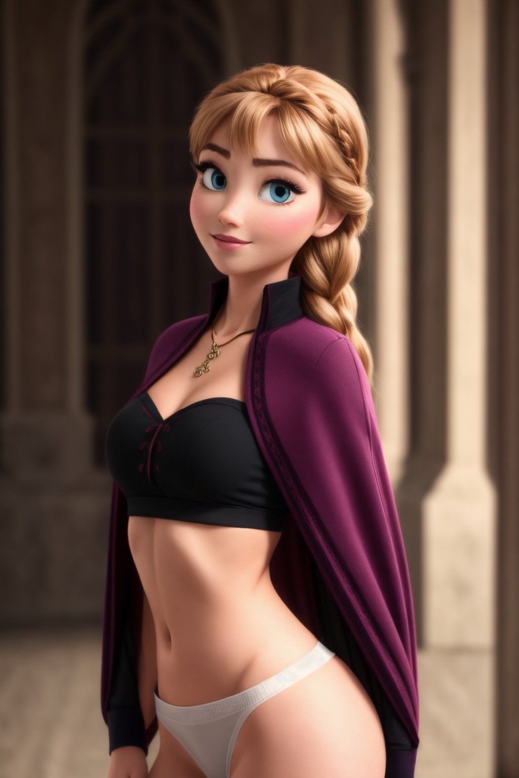 Aaliyah Illustration AI-211 ❤Frozen-Elsa❤