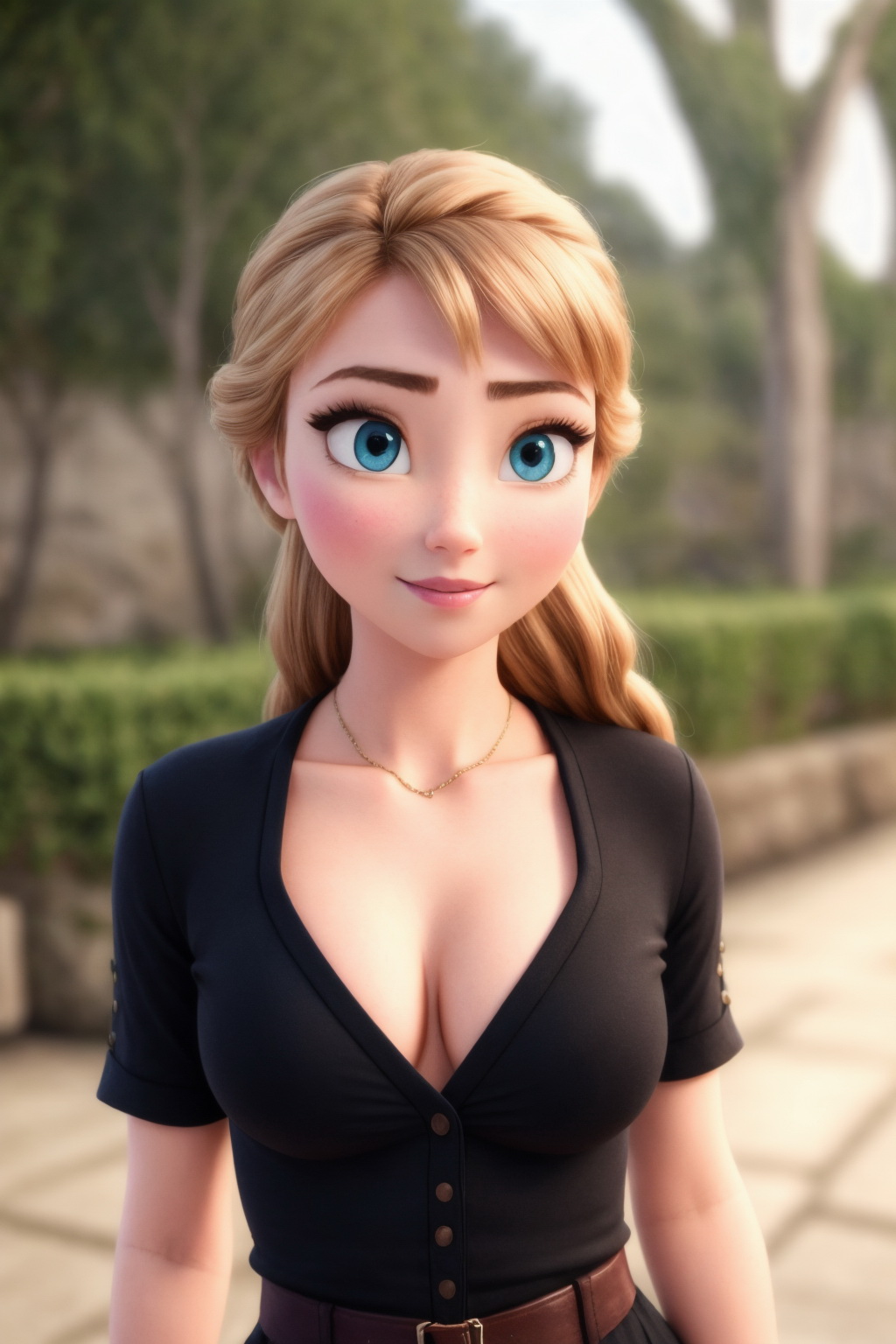 Aaliyah Illustration AI-211 ❤Frozen-Elsa❤