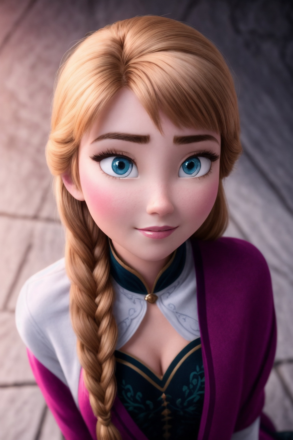 Aaliyah Illustration AI-211 ❤Frozen-Elsa❤