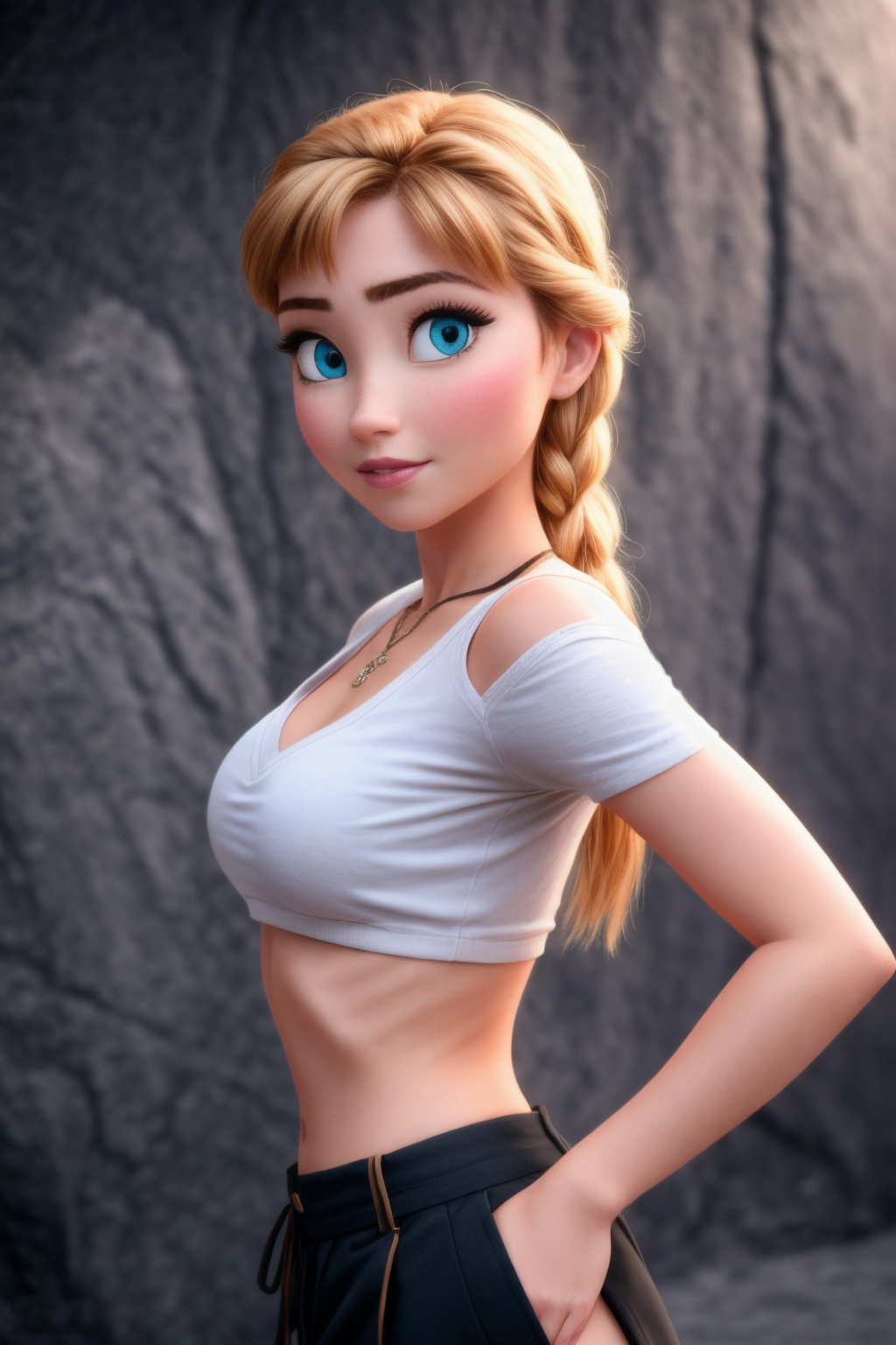 Aaliyah Illustration AI-211 ❤Frozen-Elsa❤