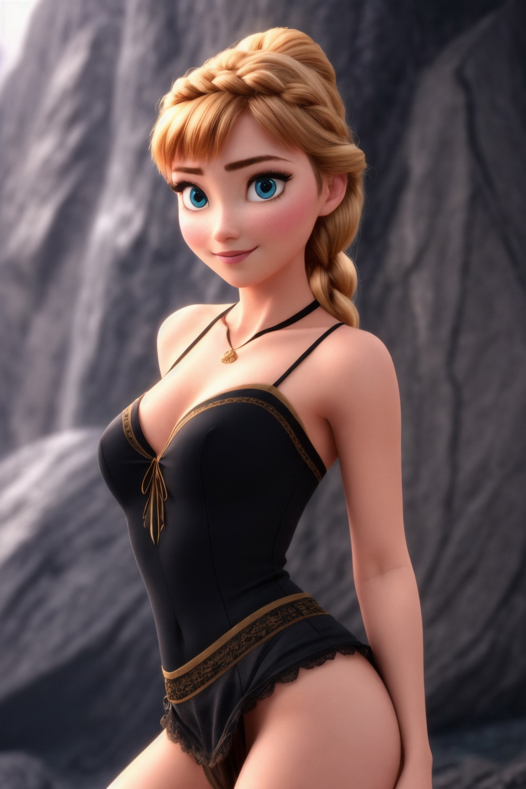 Aaliyah Illustration AI-211 ❤Frozen-Elsa❤