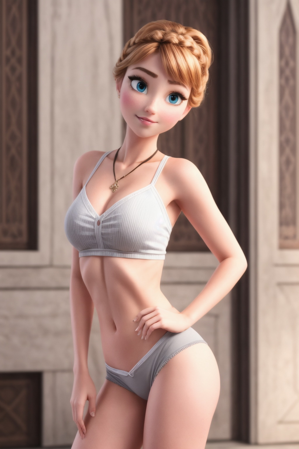 Aaliyah Illustration AI-211 ❤Frozen-Elsa❤