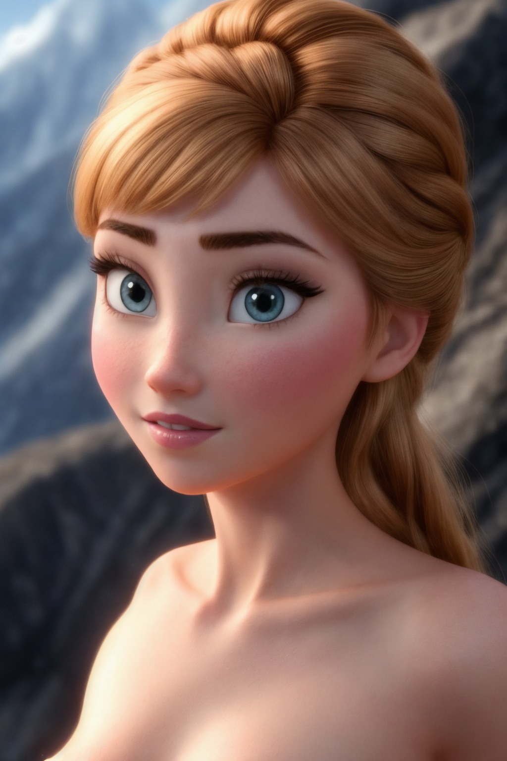 Aaliyah Illustration AI-211 ❤Frozen-Elsa❤