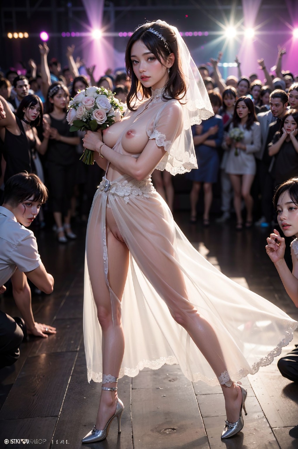 Party Girl's Wedding (New Lora) -1 - 貼圖 - AI寫真 -