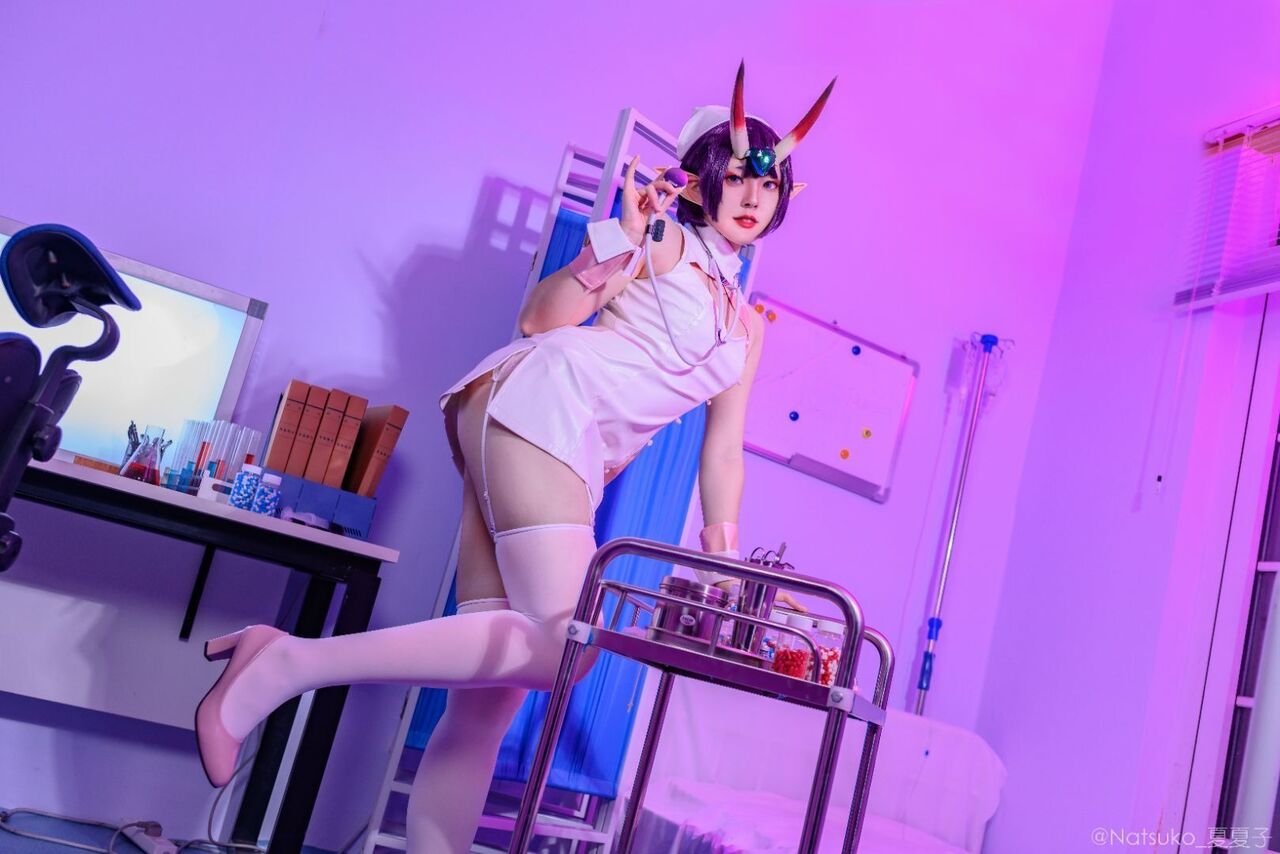Natsuko夏夏子 - Nurse Shuten - COSPLAY -