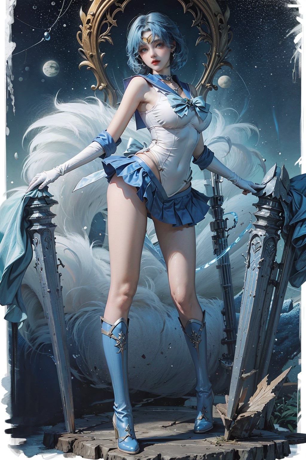 Sailor Mercury - 貼圖 - AI寫真 -