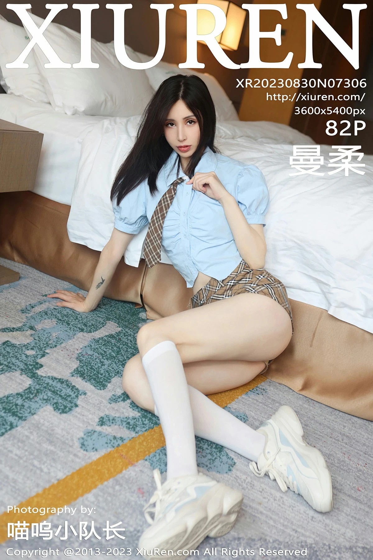 【XiuRen秀人網】2023.08.30 Vol.7306 曼柔 完整版無水印寫真【82P】 - 貼圖 - 絲襪美腿 -