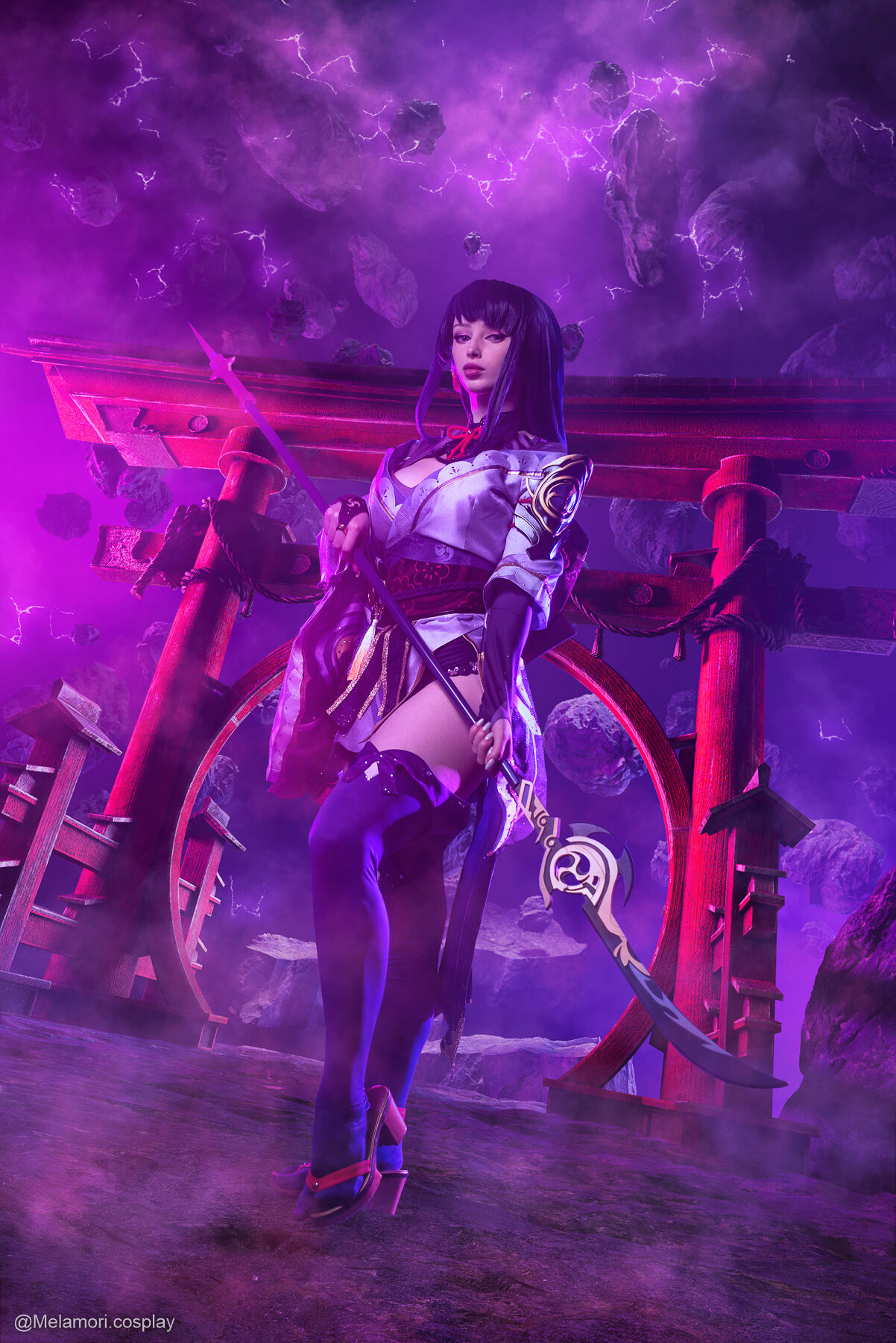 Lady Melamori - Raiden Shogun - COSPLAY -