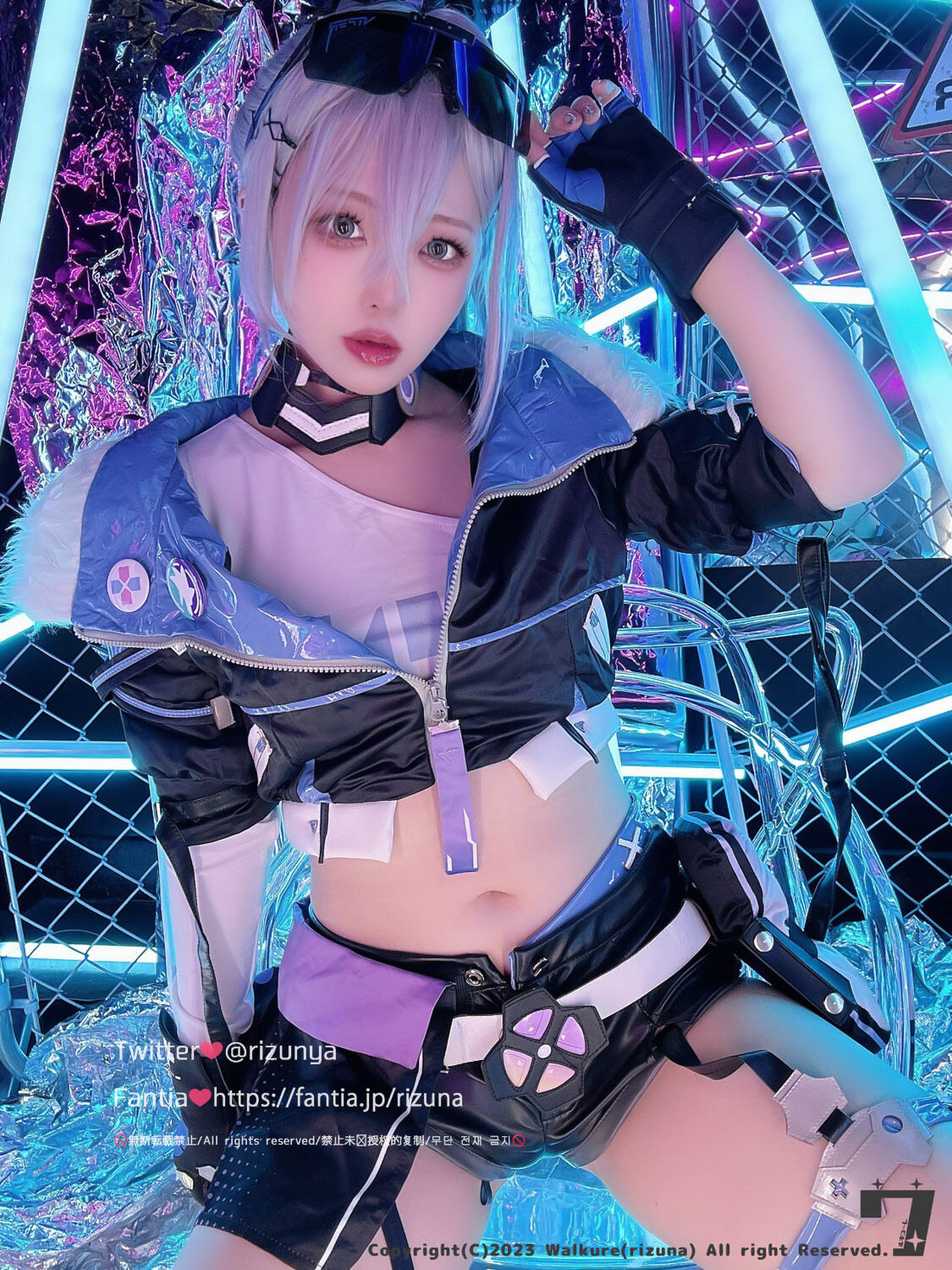 Rizuna - Silver Wolf - COSPLAY -