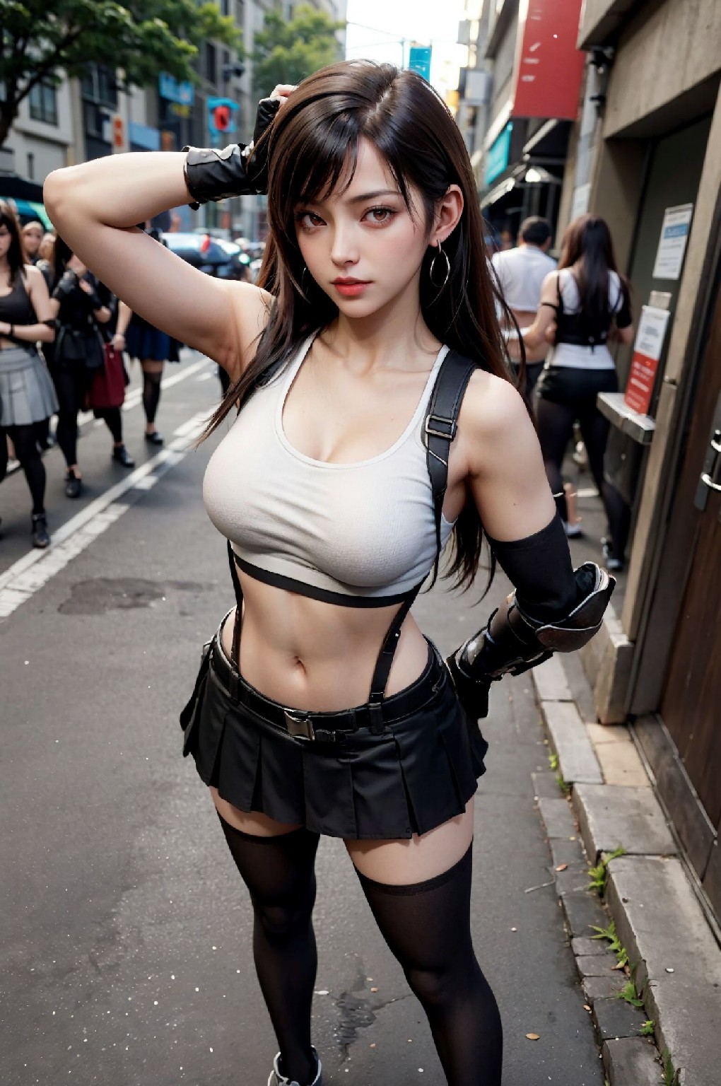 FF7 Tifa -1 - 貼圖 - AI寫真 -
