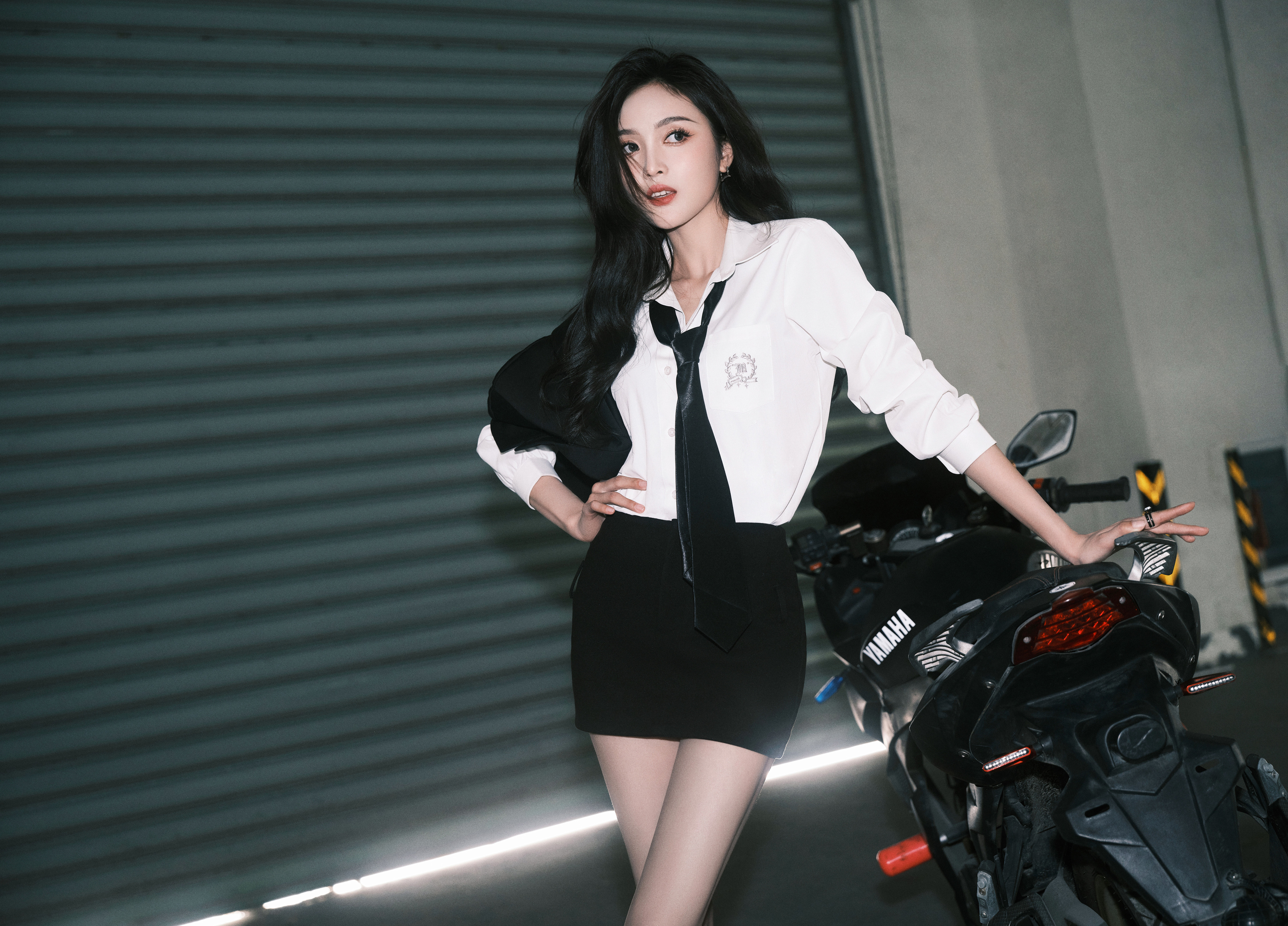 重機情人學生妹—吳宣儀[套圖] - 亞洲美女 -