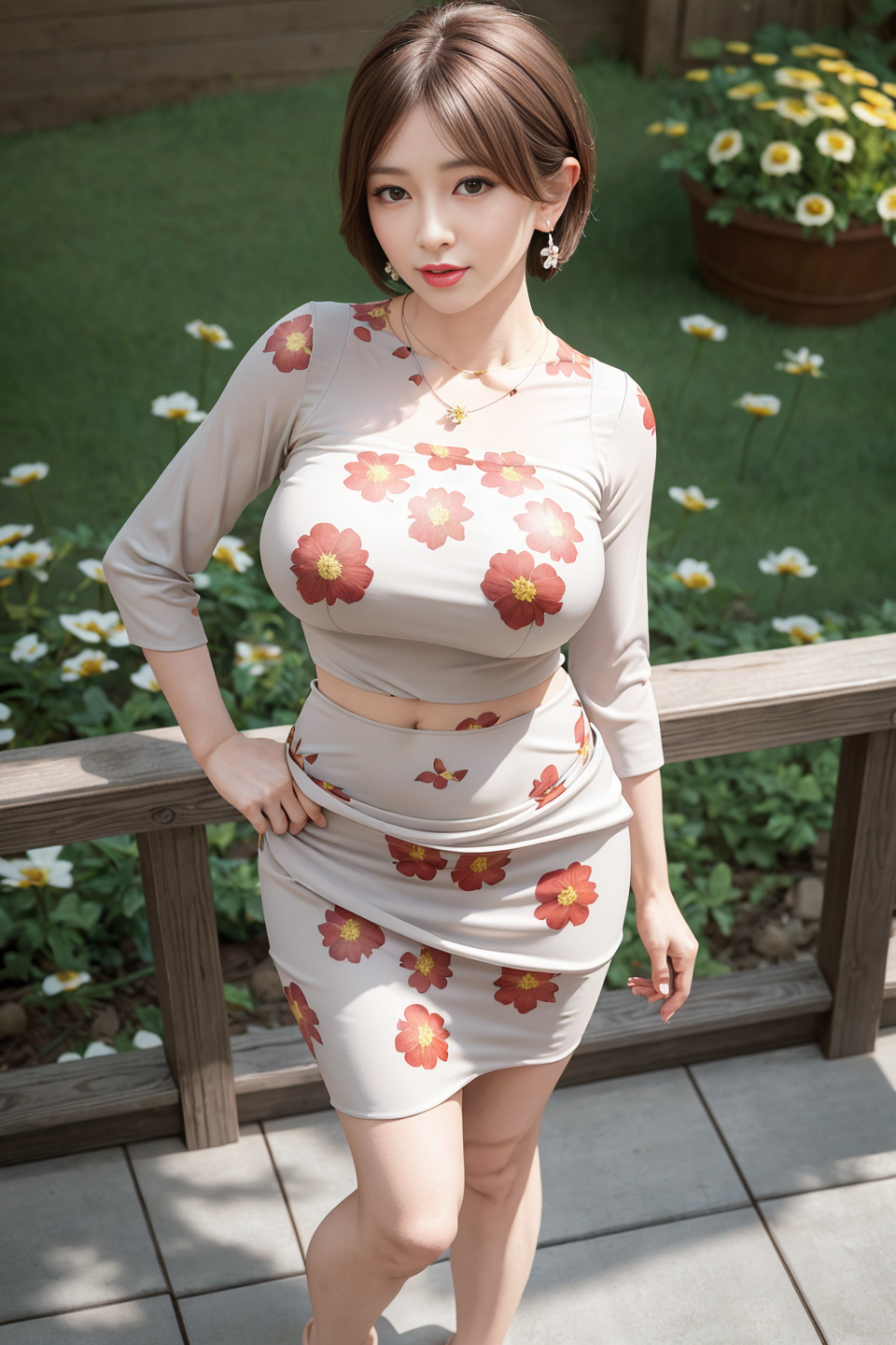 Neighbor aunt