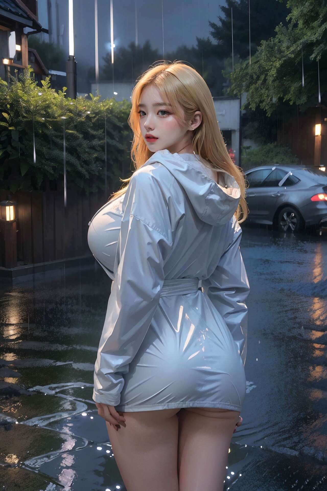AI Beautiful - 182 Rainy Day