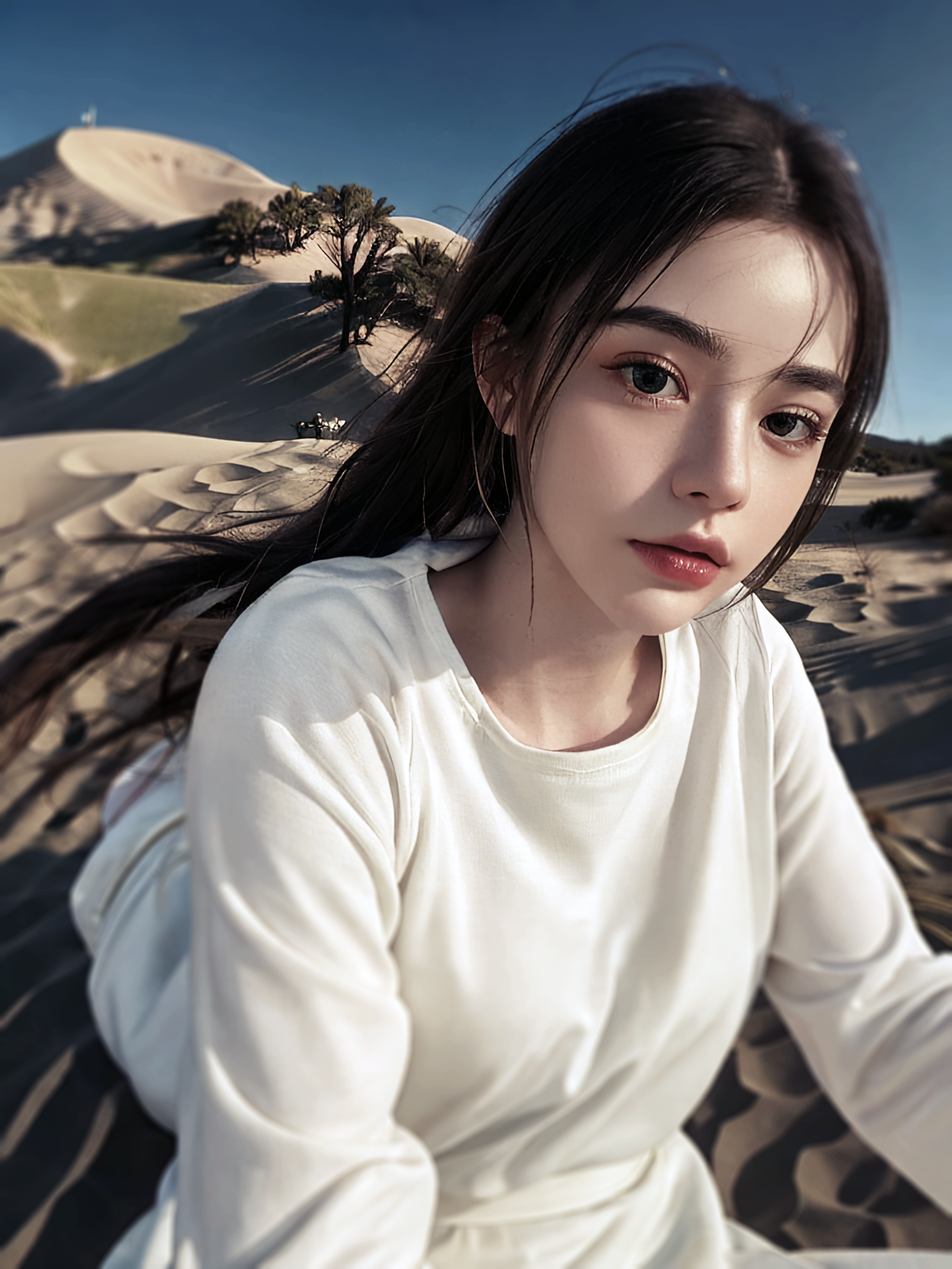 Desert White Rose