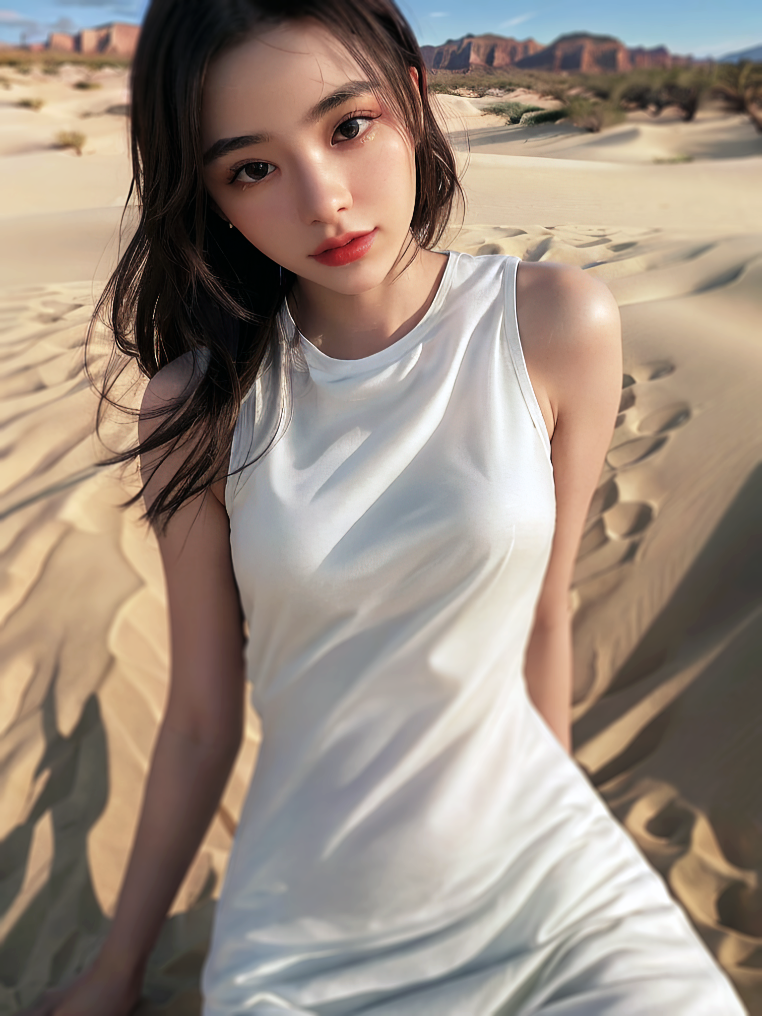 Desert White Rose
