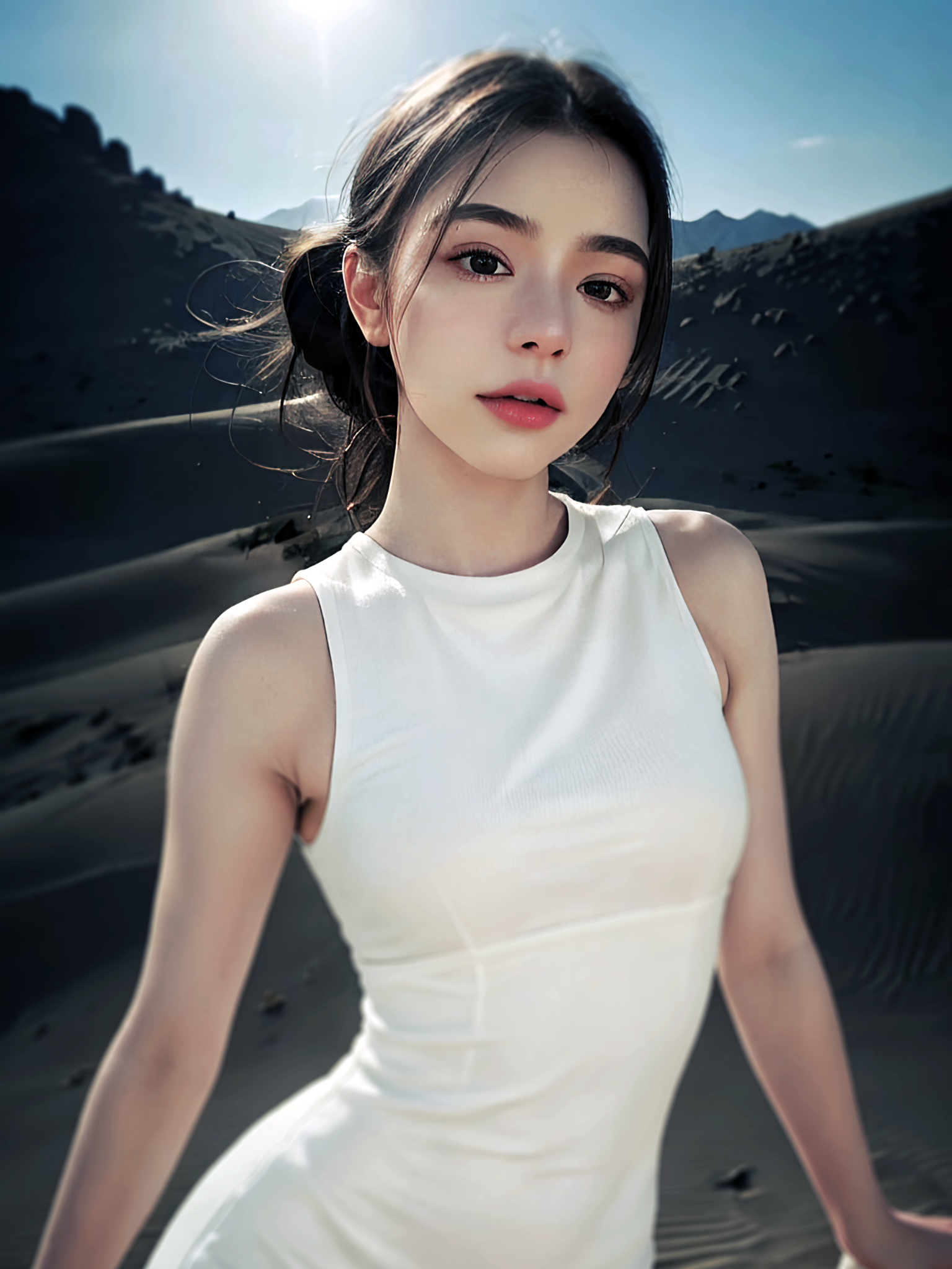 Desert White Rose