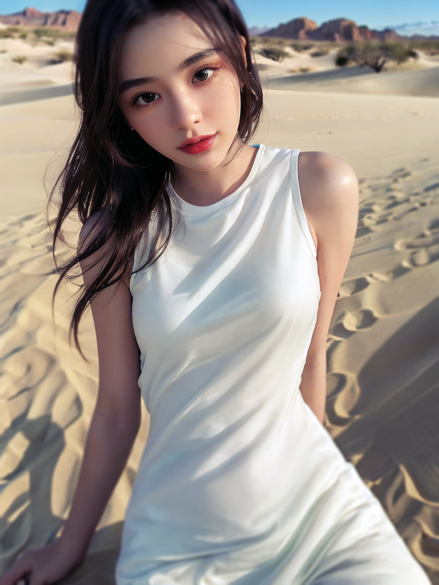 Desert White Rose