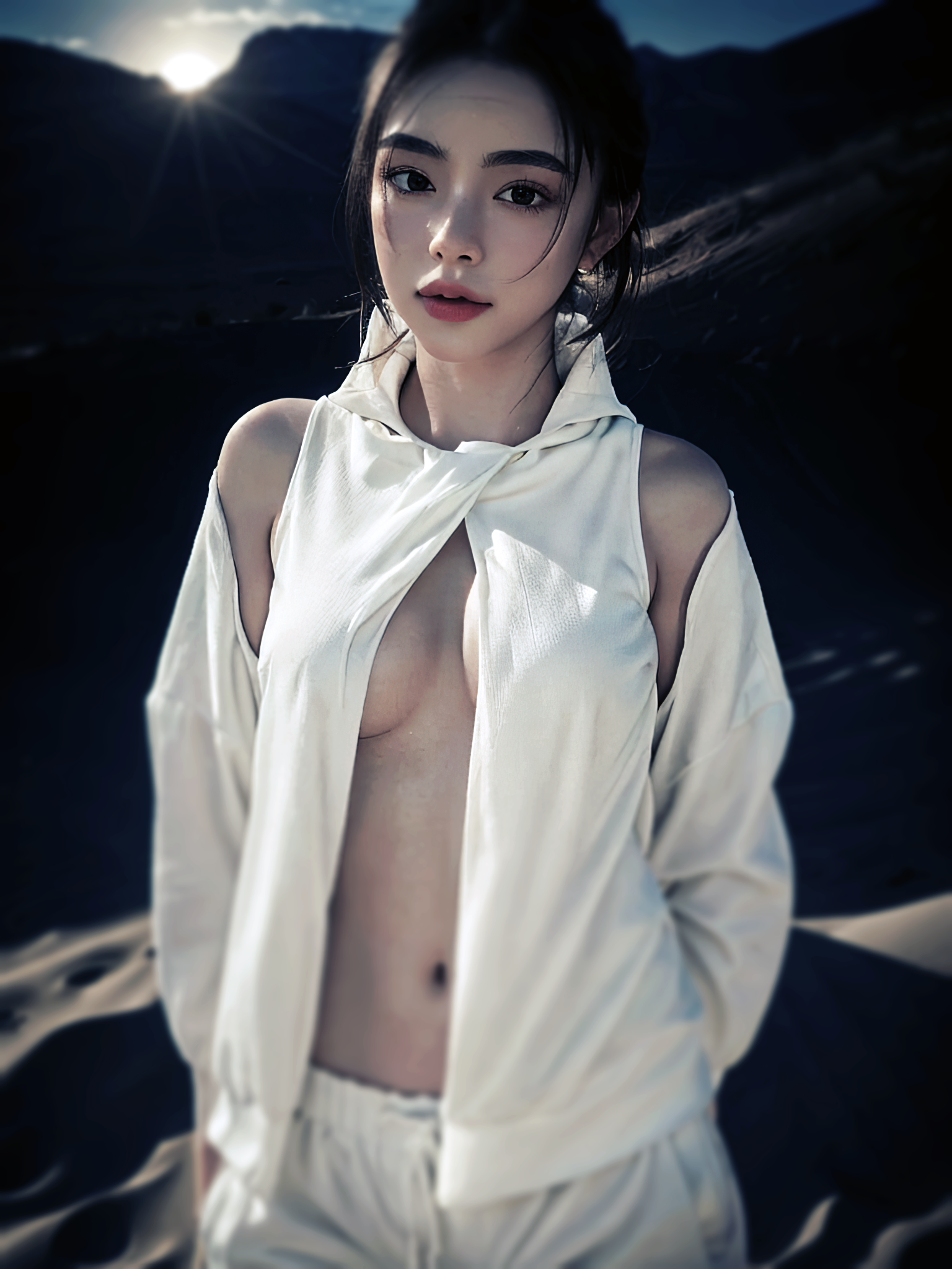Desert White Rose