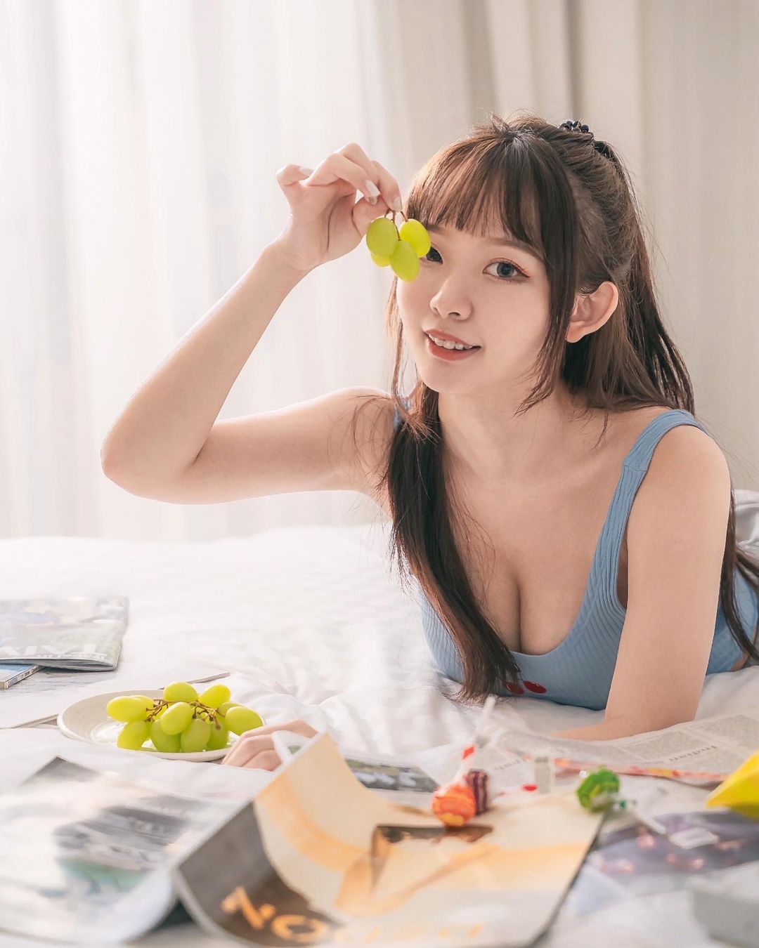 大眼正妹「詹竹竹」身材超火辣！超天然的完美弧度 - 素人正妹 -