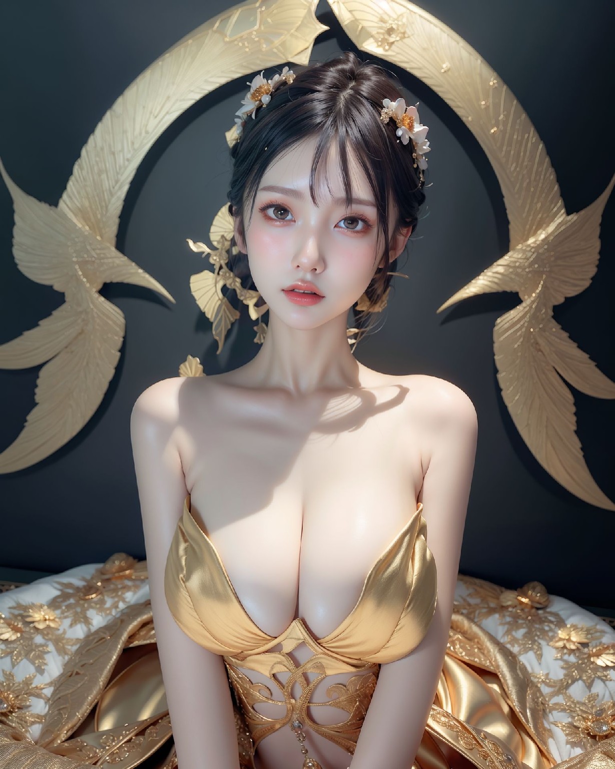Golden wings