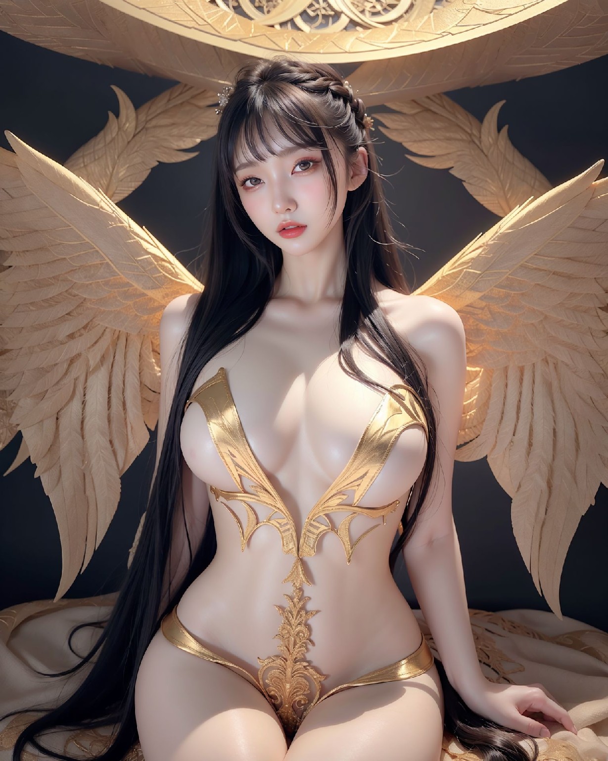 Golden wings