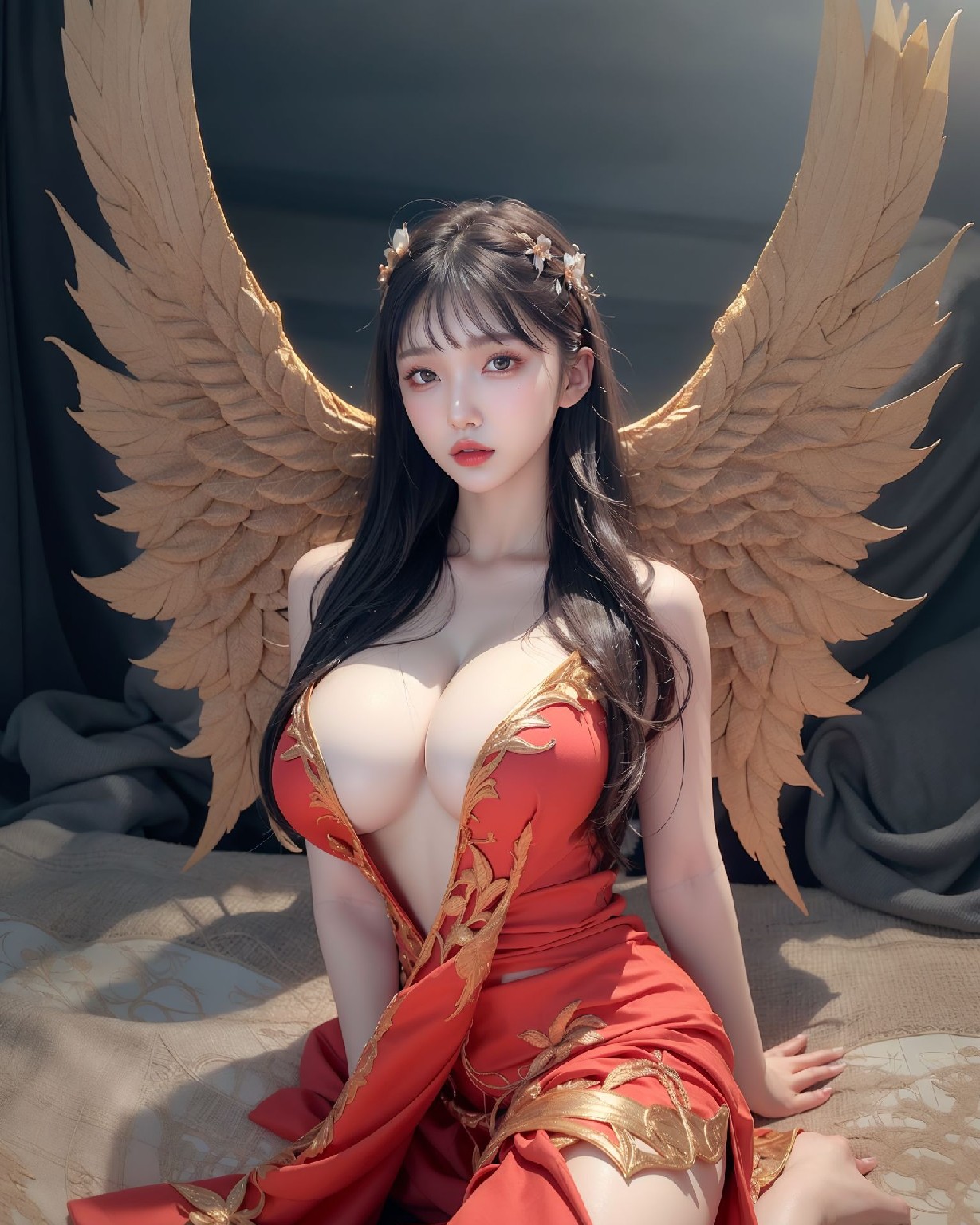 Golden wings