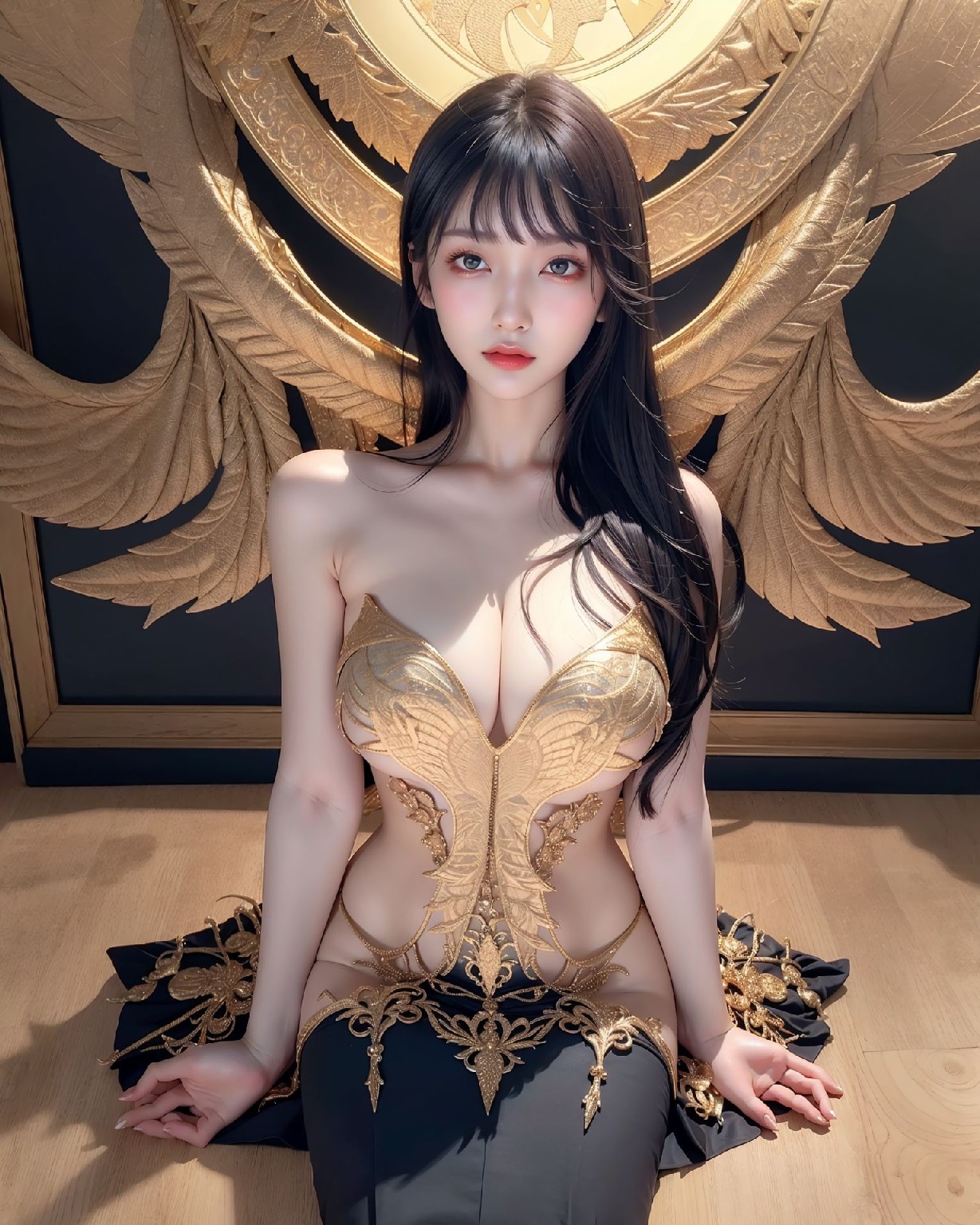 Golden wings
