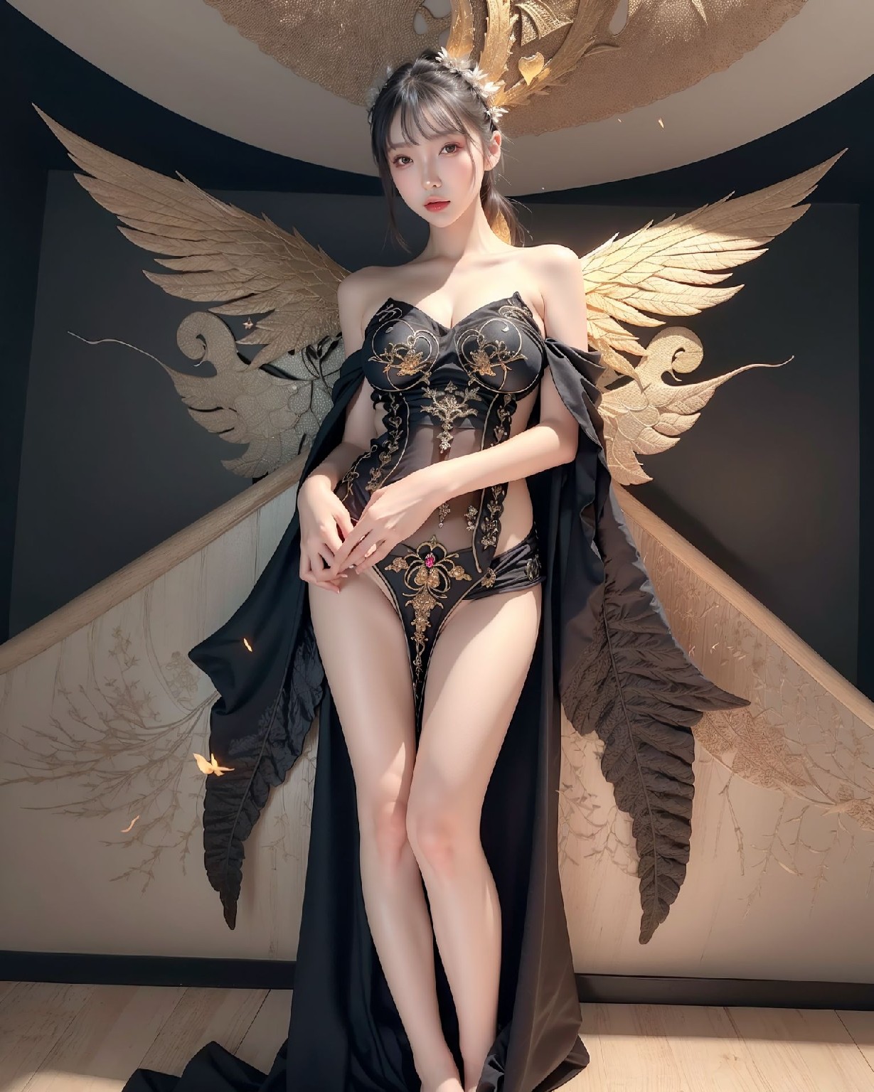 Golden wings