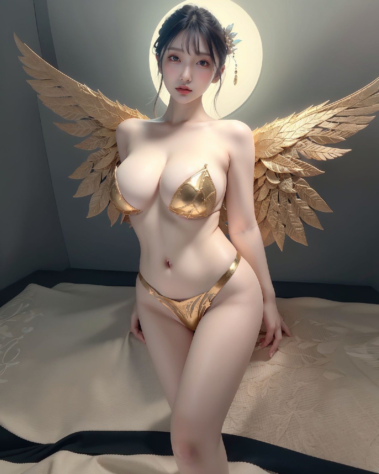 Golden wings