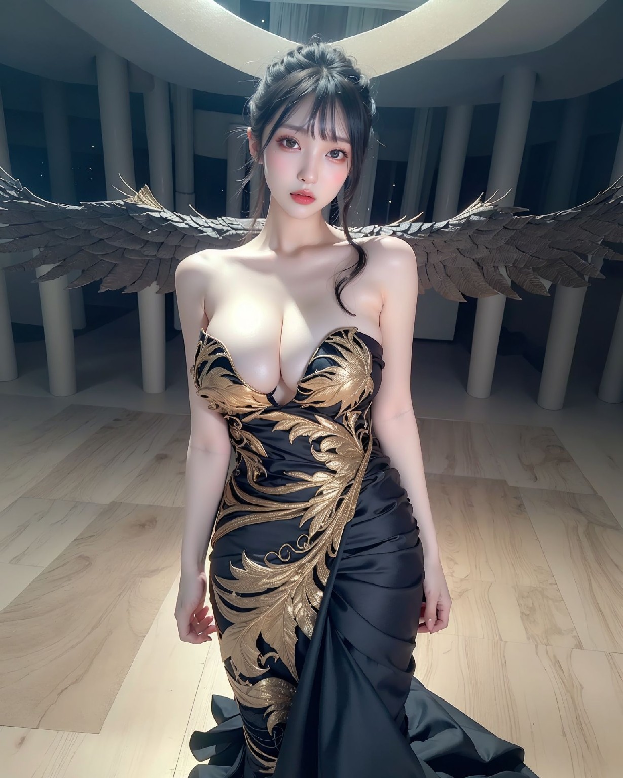Golden wings