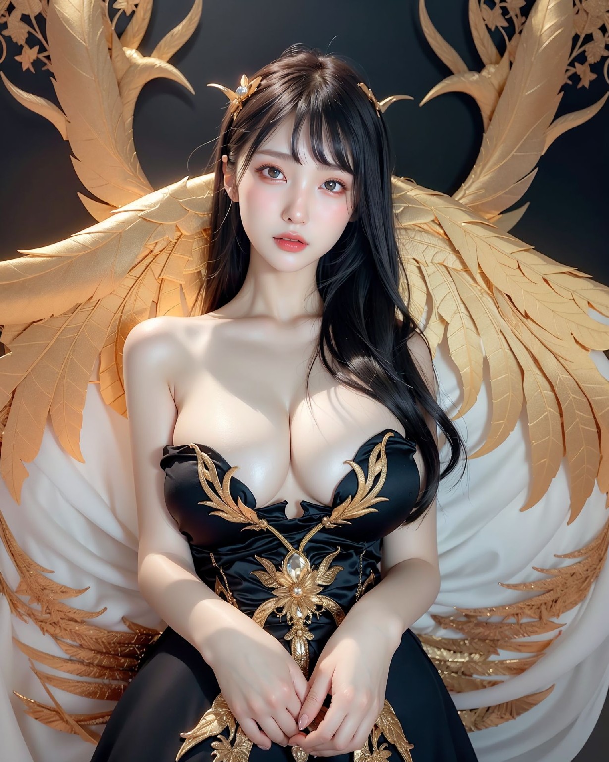 Golden wings