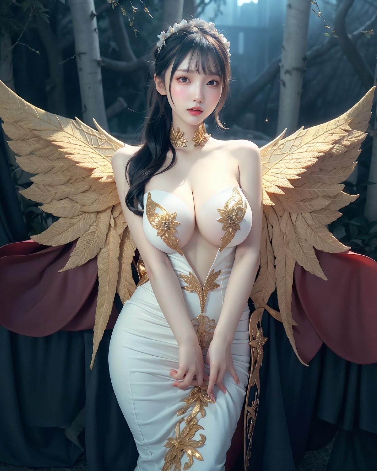 Golden wings