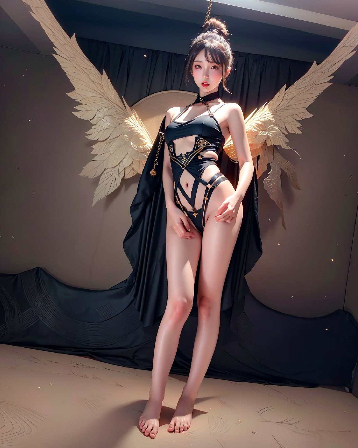 Golden wings