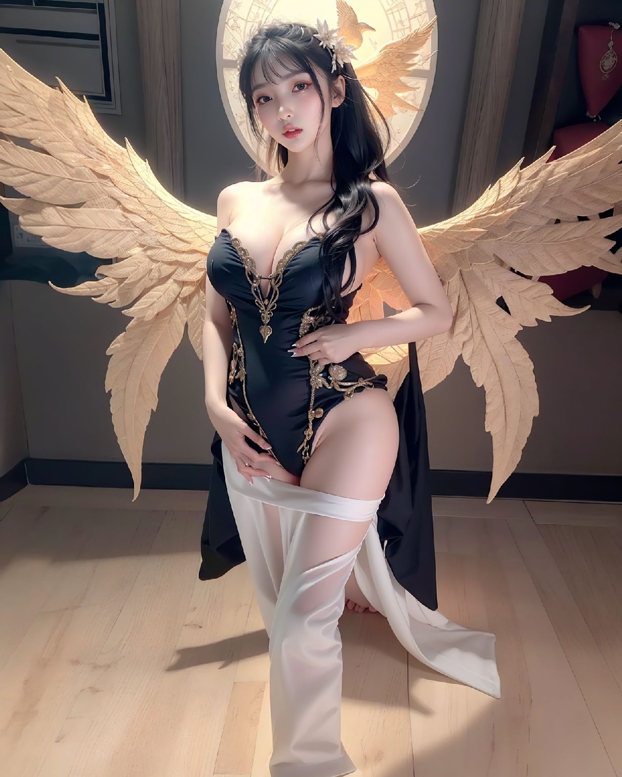 Golden wings