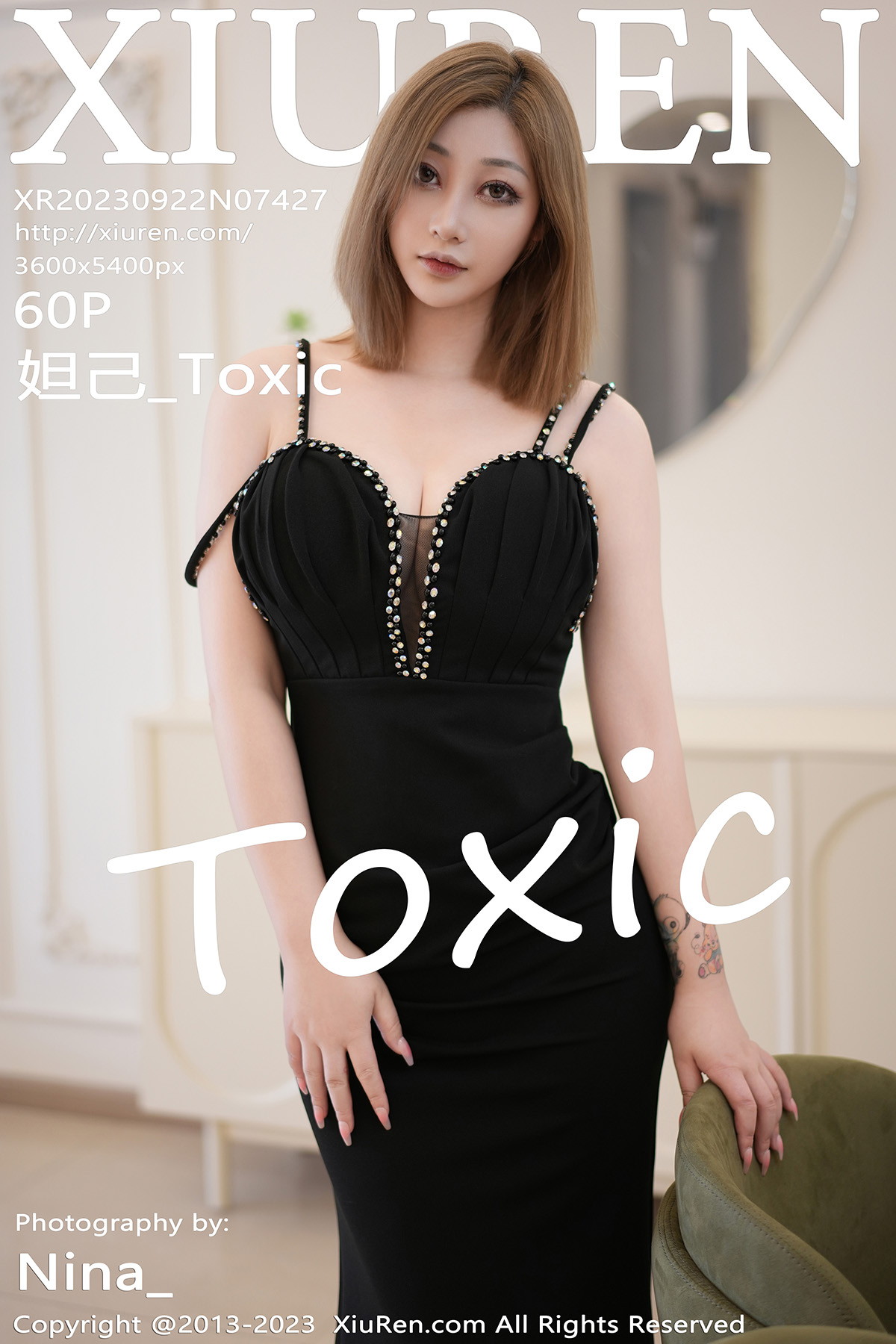 【XiuRen秀人网】2023.09.22 Vol.7427 妲己_Toxic 完整版无水印写真【60P】-1