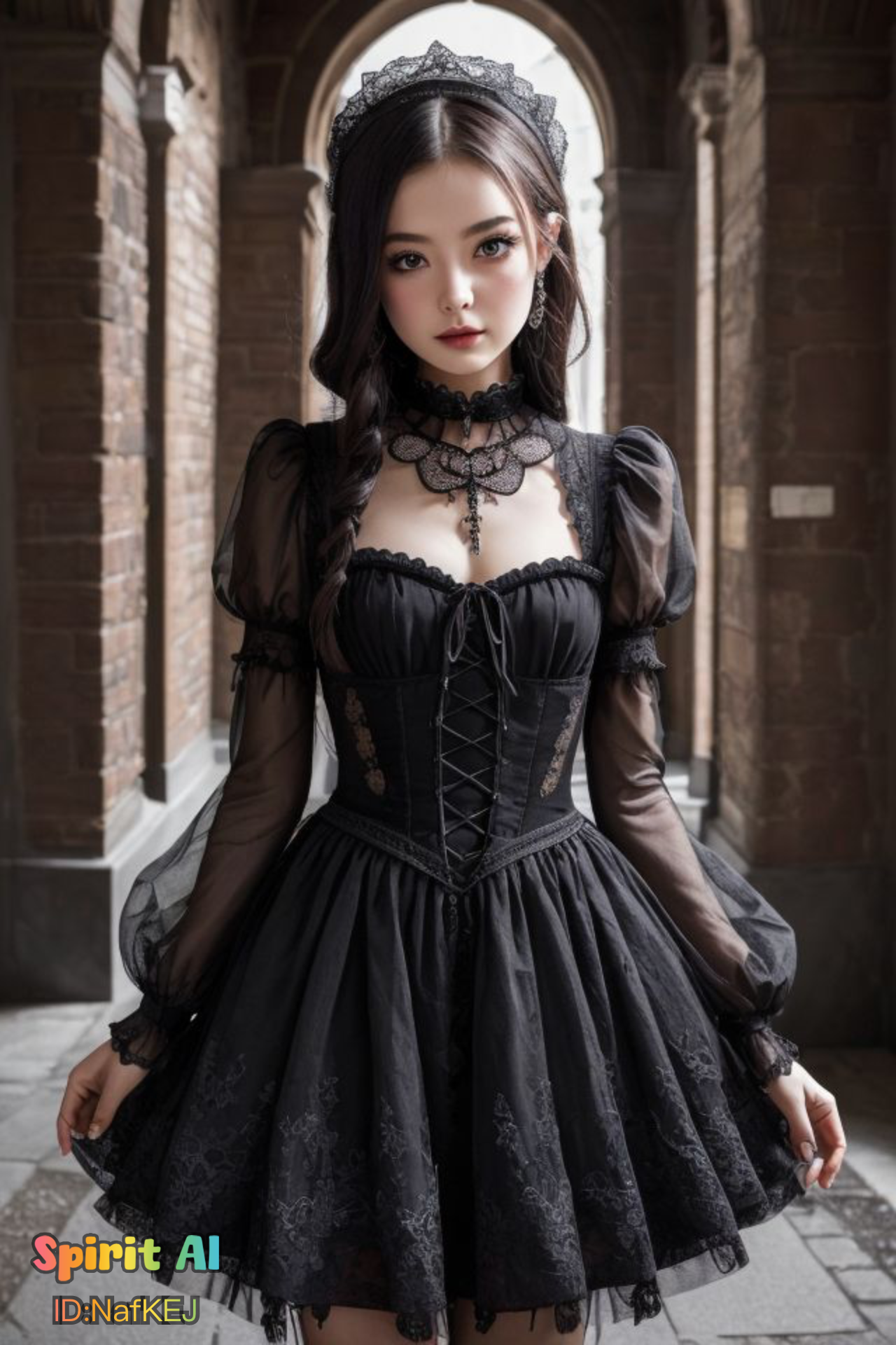 一位性感白晰女孩