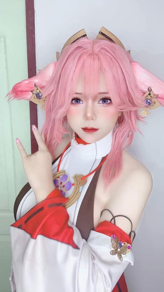 genshin impact Cosplay Yae miko(1) - COSPLAY -